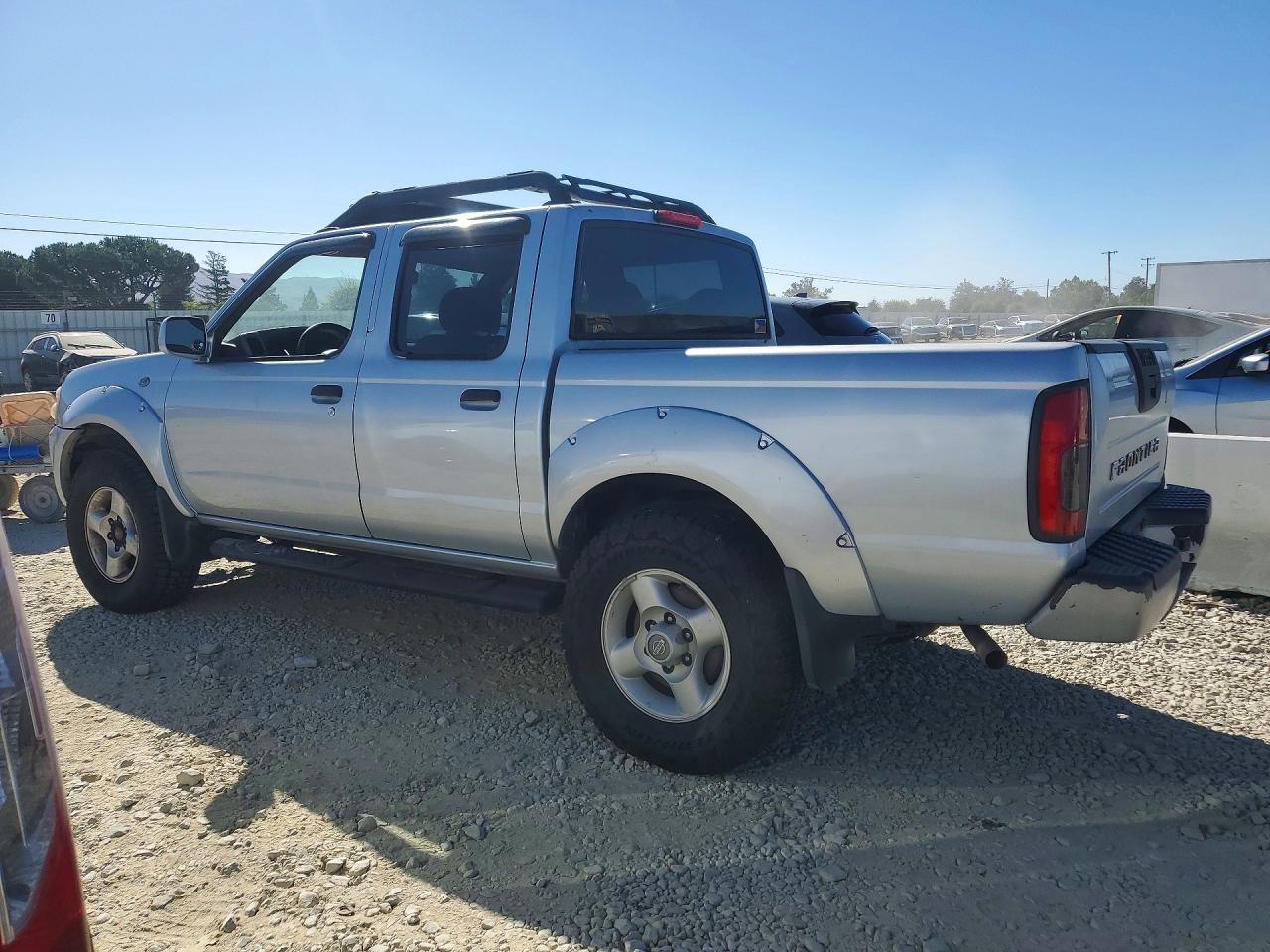 2001 Nissan Frontier Xe Silver vin: 1N6ED27TX1C331347