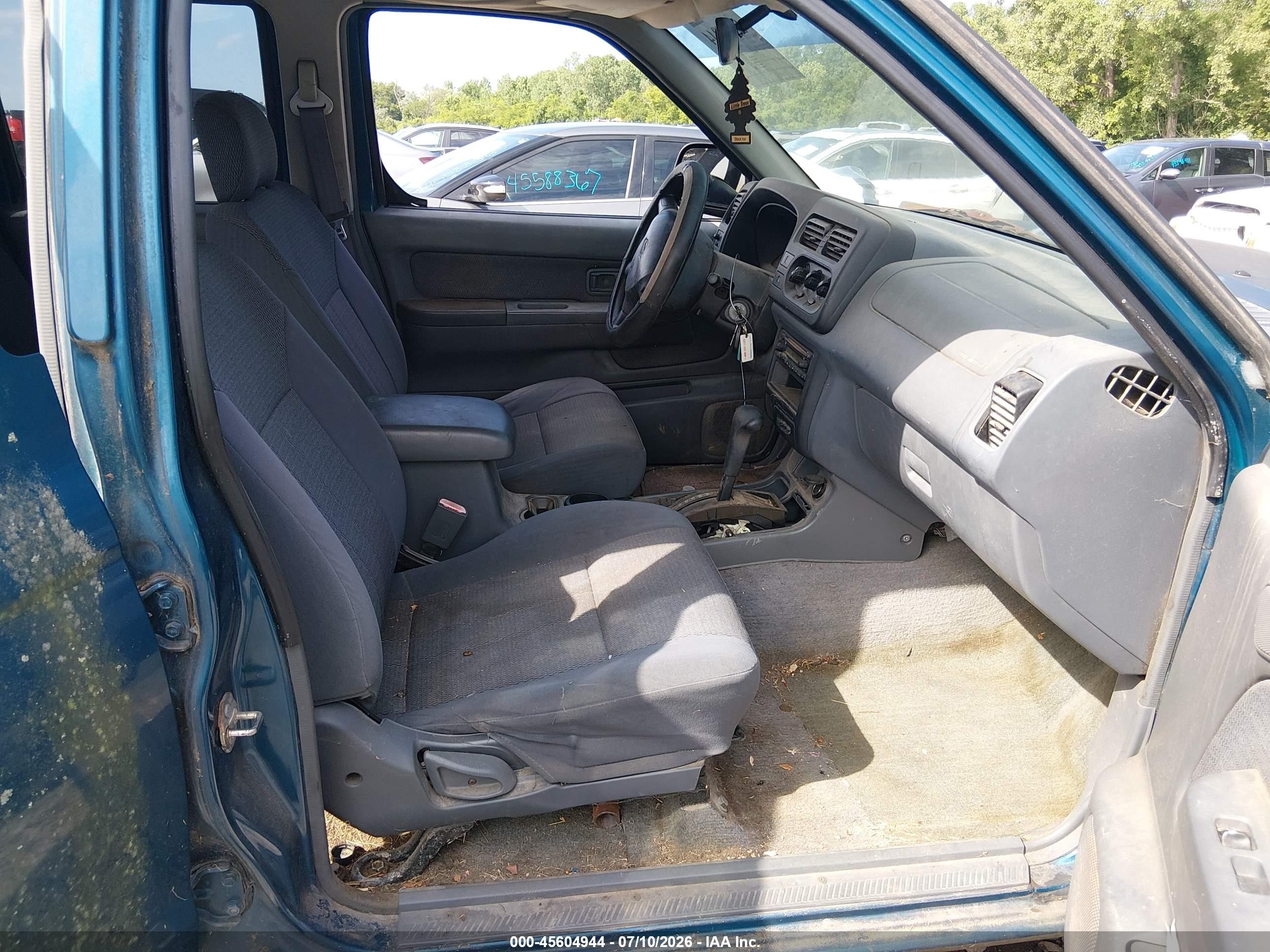 2001 Nissan Frontier Xe-v6 Blue vin: 1N6ED27TX1C362257