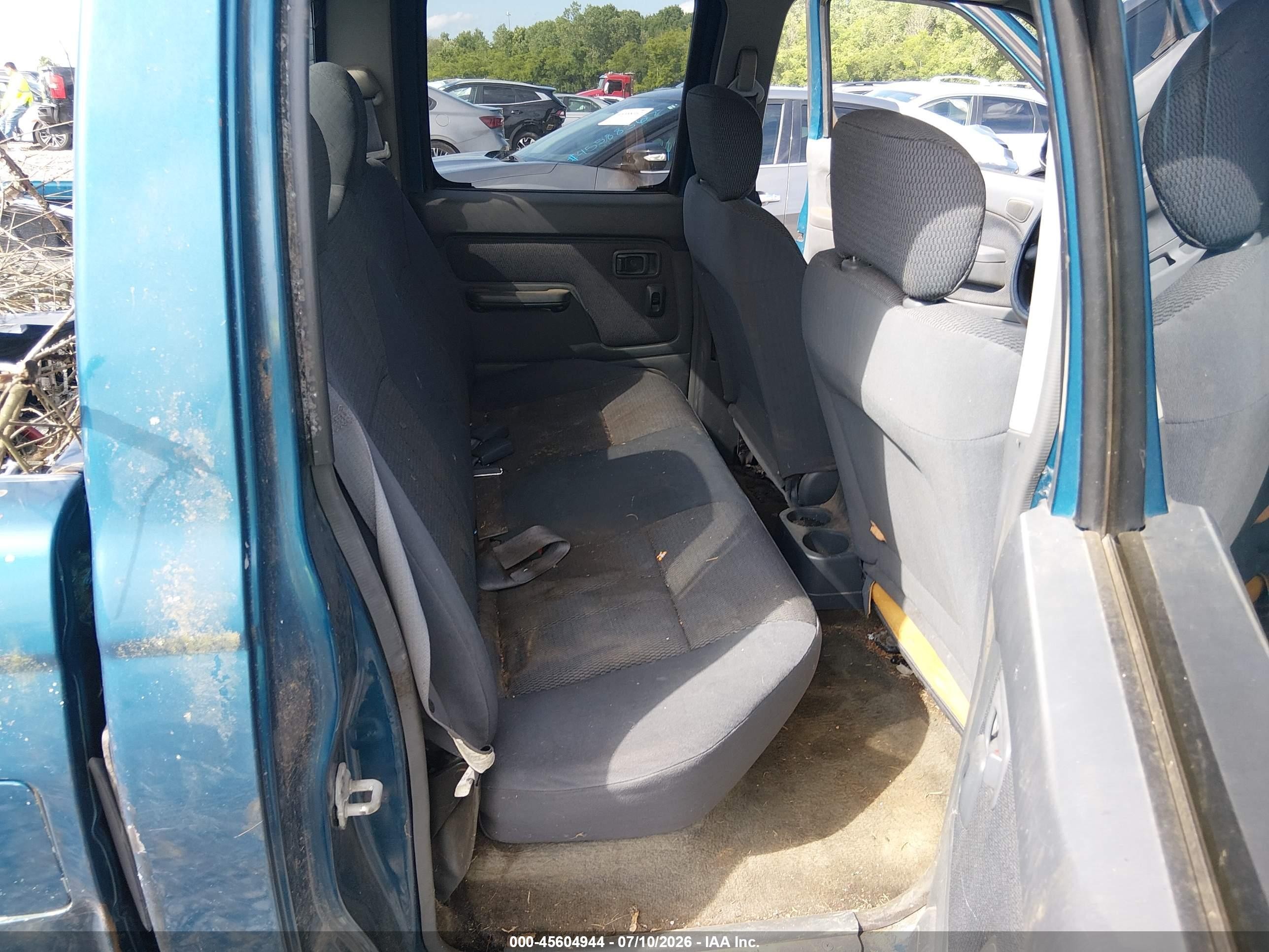 2001 Nissan Frontier Xe-v6 Blue vin: 1N6ED27TX1C362257