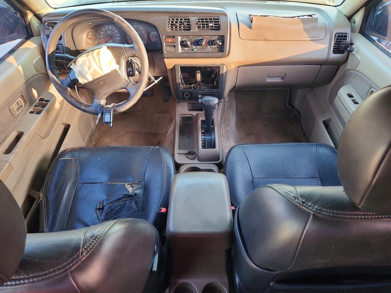 2000 Nissan Frontier Xe Green vin: 1N6ED27TXYC325171