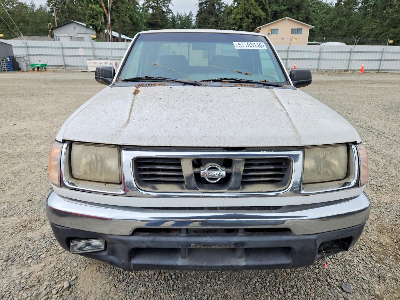 2000 Nissan Frontier Xe White vin: 1N6ED27TXYC385287