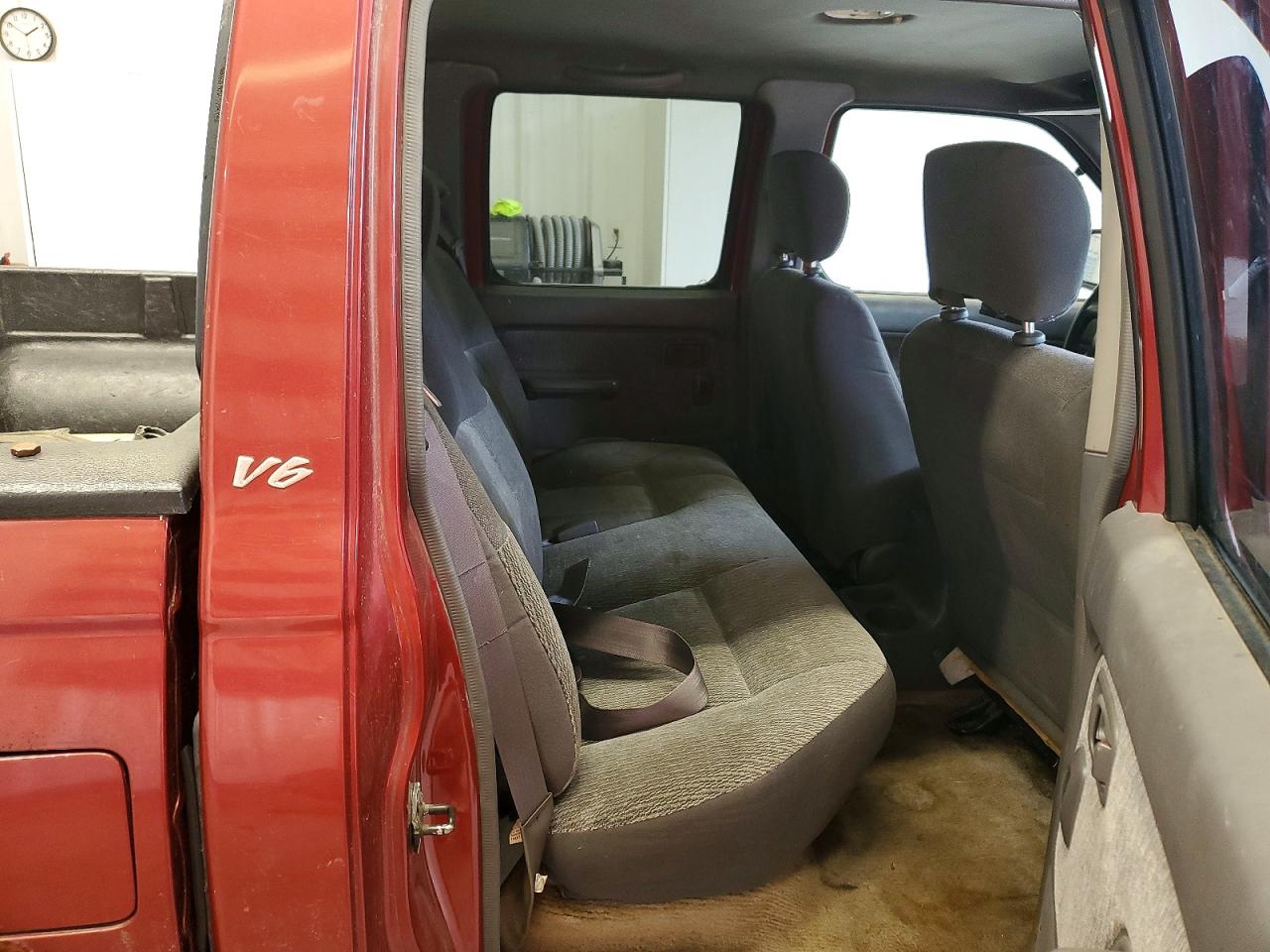 2000 Nissan Frontier Xe Red vin: 1N6ED27Y0YC349734