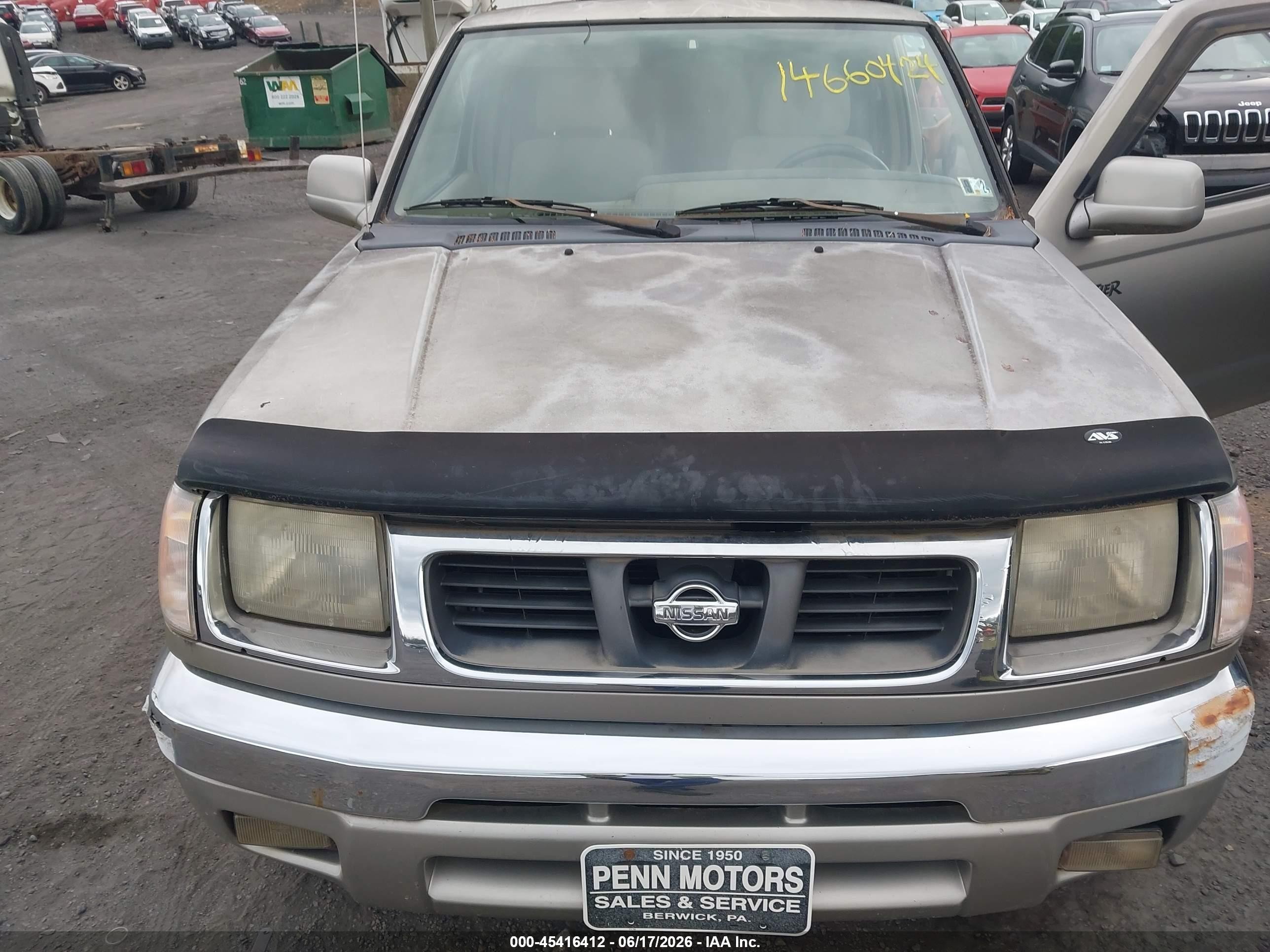 2000 Nissan Frontier Se-v6/xe-v6 Gold vin: 1N6ED27Y0YC354660