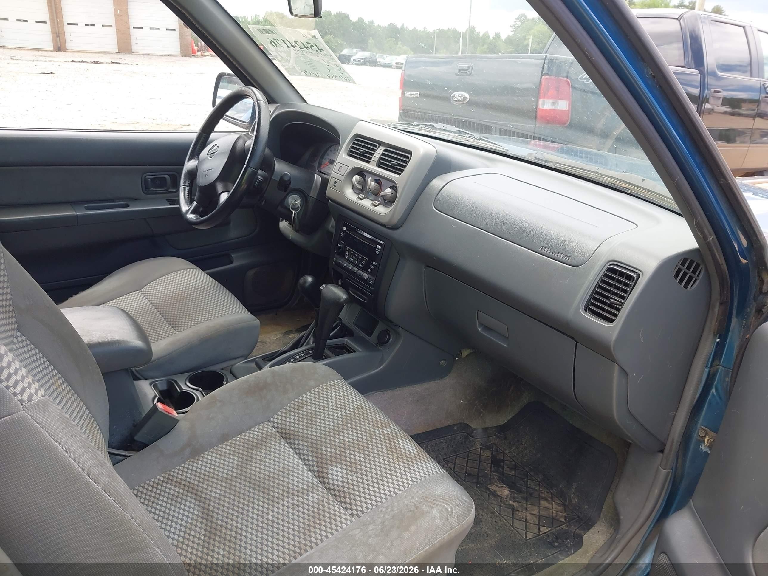 2001 Nissan Frontier Se-v6 Blue vin: 1N6ED27Y11C309555