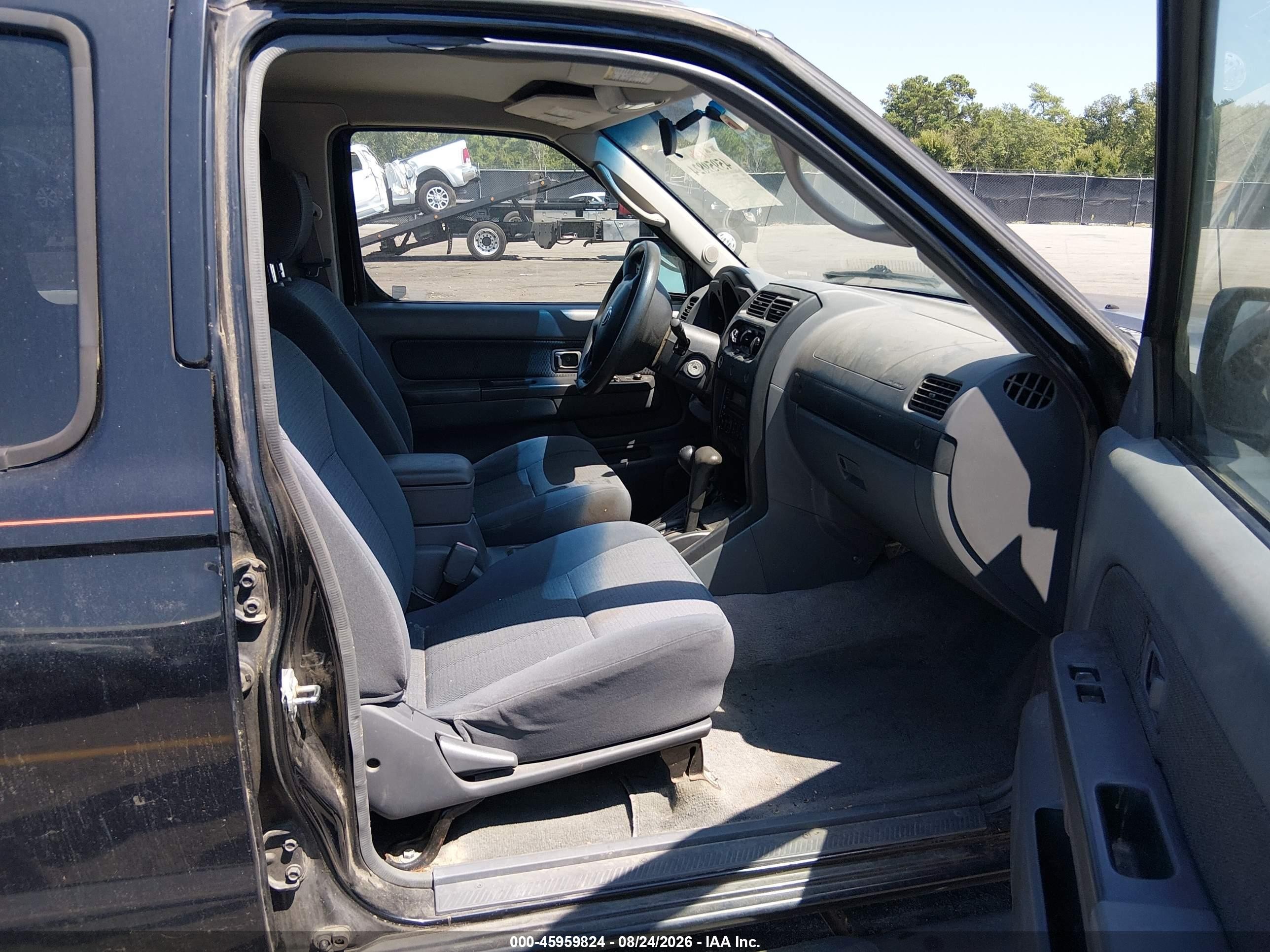 2004 Nissan Frontier Xe-v6 Black vin: 1N6ED27Y14C469925