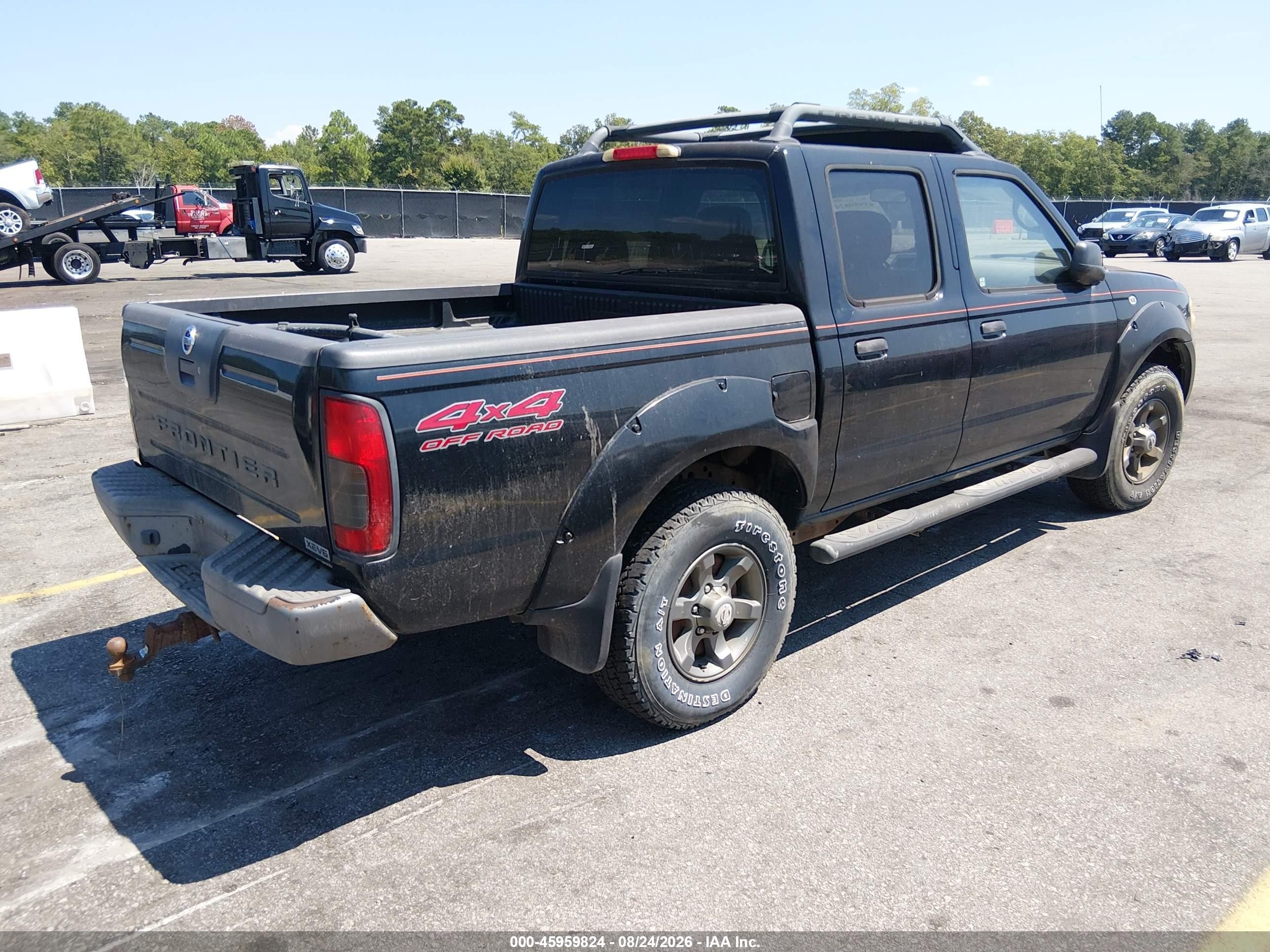 2004 Nissan Frontier Xe-v6 Black vin: 1N6ED27Y14C469925