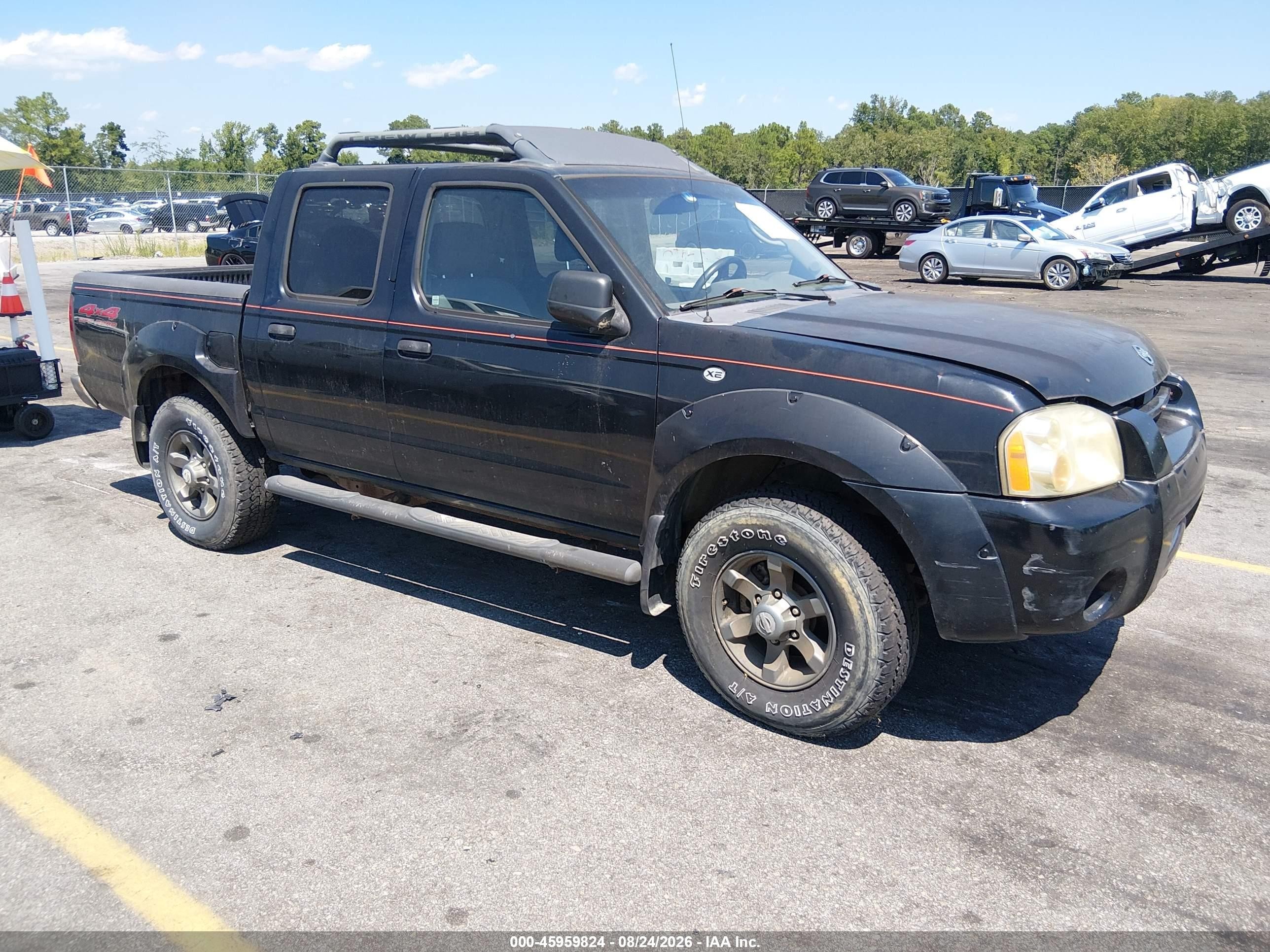 2004 Nissan Frontier Xe-v6 Black vin: 1N6ED27Y14C469925