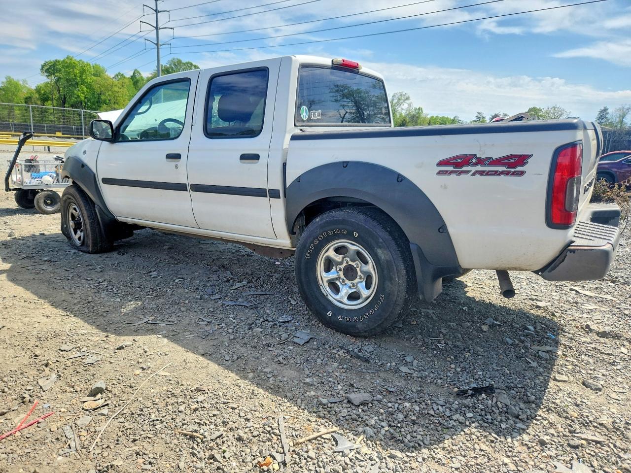 2003 Nissan Frontier Xe-v6 White vin: 1N6ED27Y23C404399