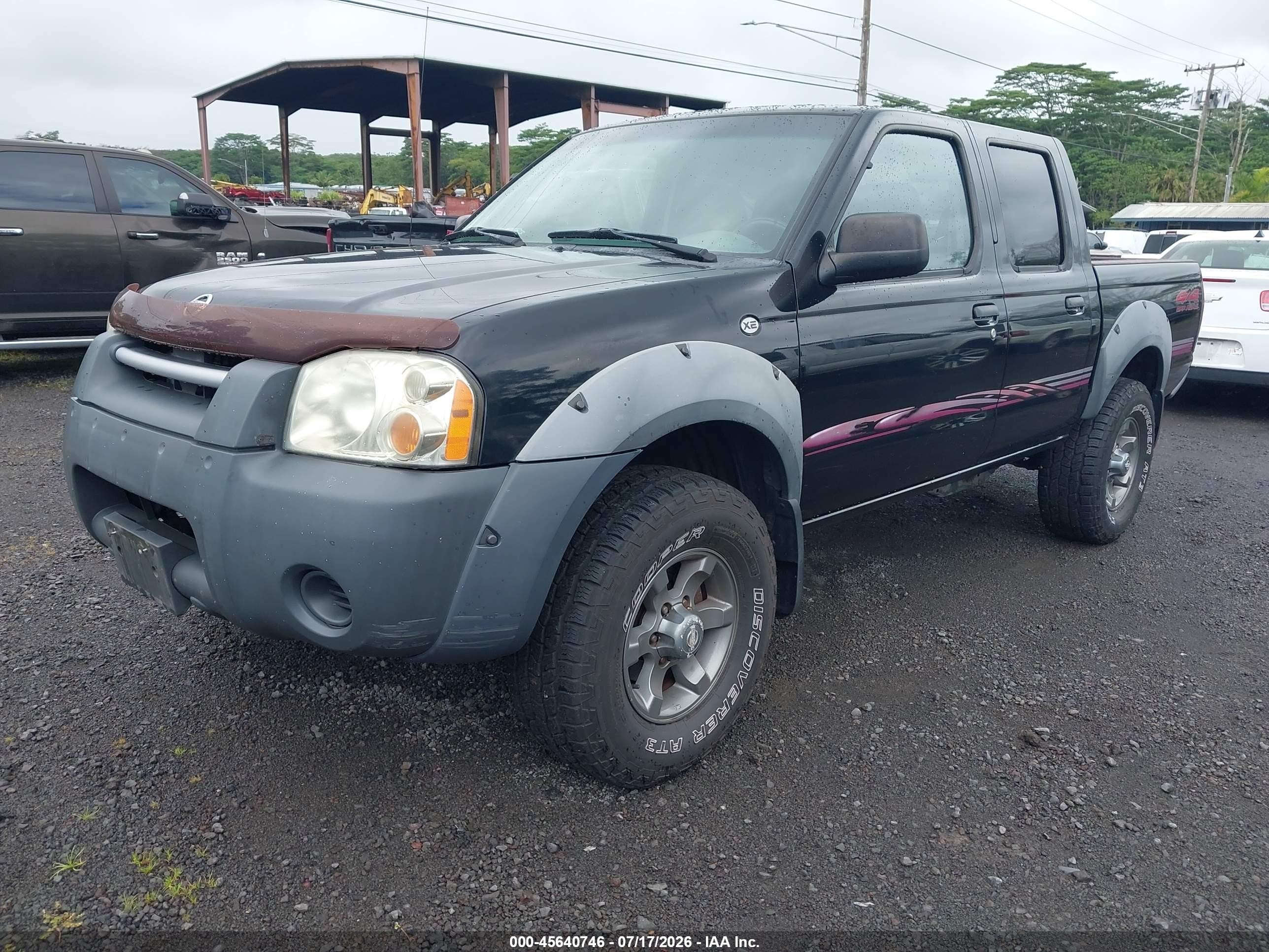 2003 Nissan Frontier Xe-v6 Black vin: 1N6ED27Y23C441646