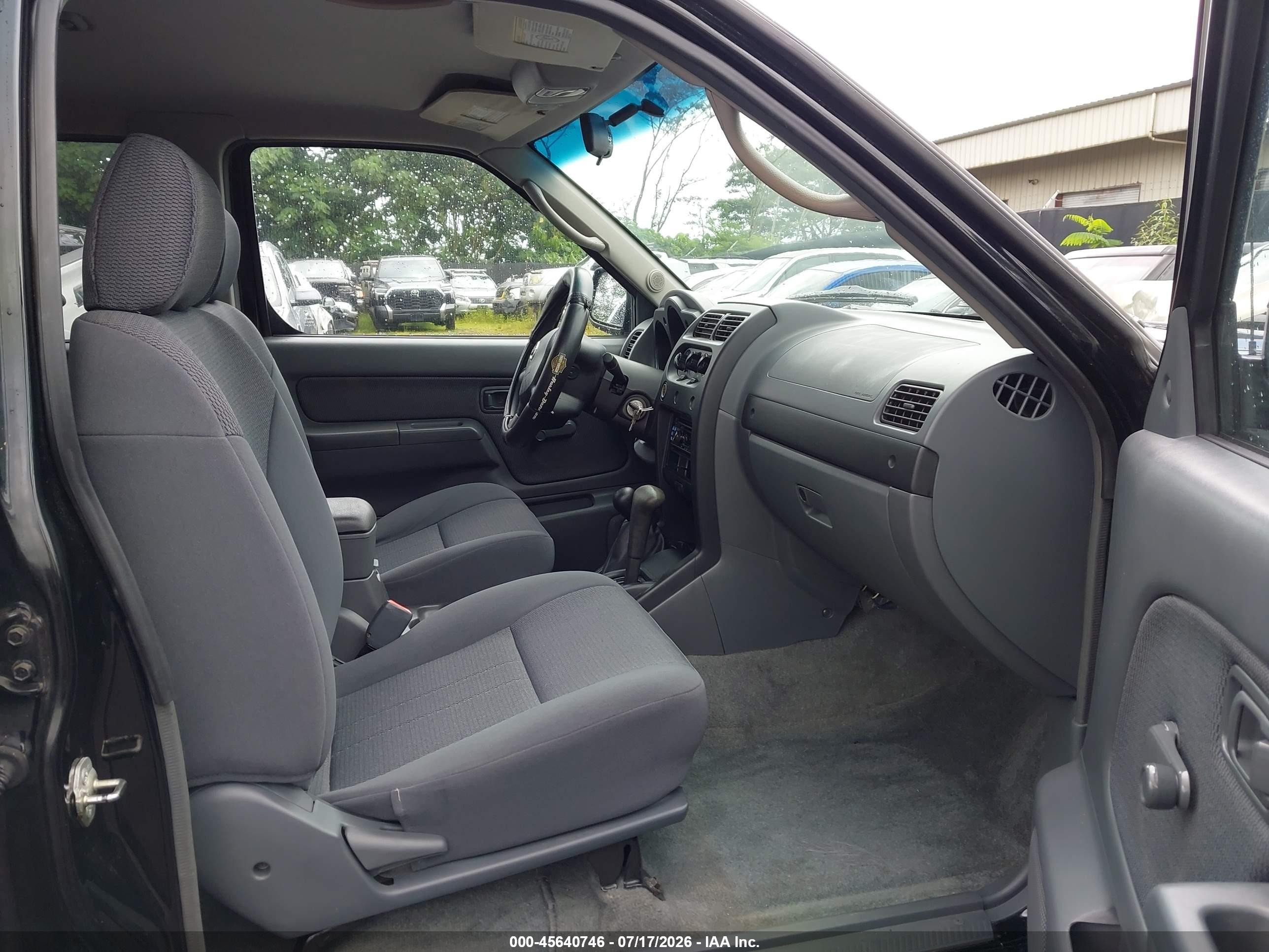 2003 Nissan Frontier Xe-v6 Black vin: 1N6ED27Y23C441646