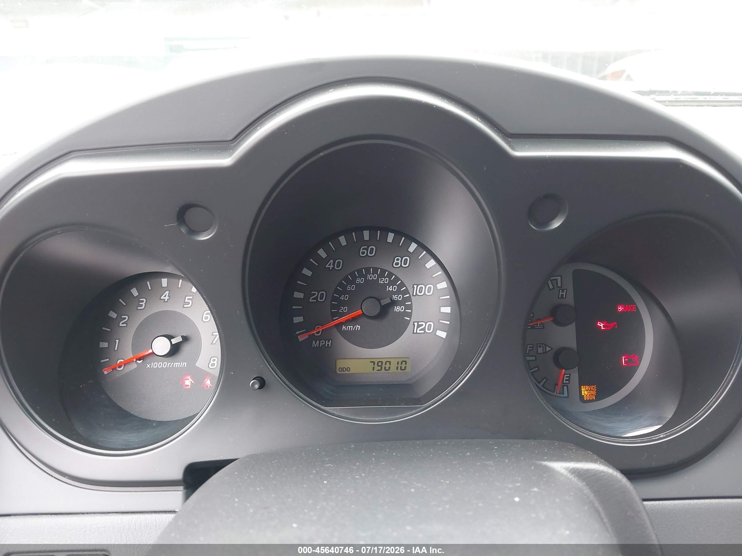 2003 Nissan Frontier Xe-v6 Black vin: 1N6ED27Y23C441646