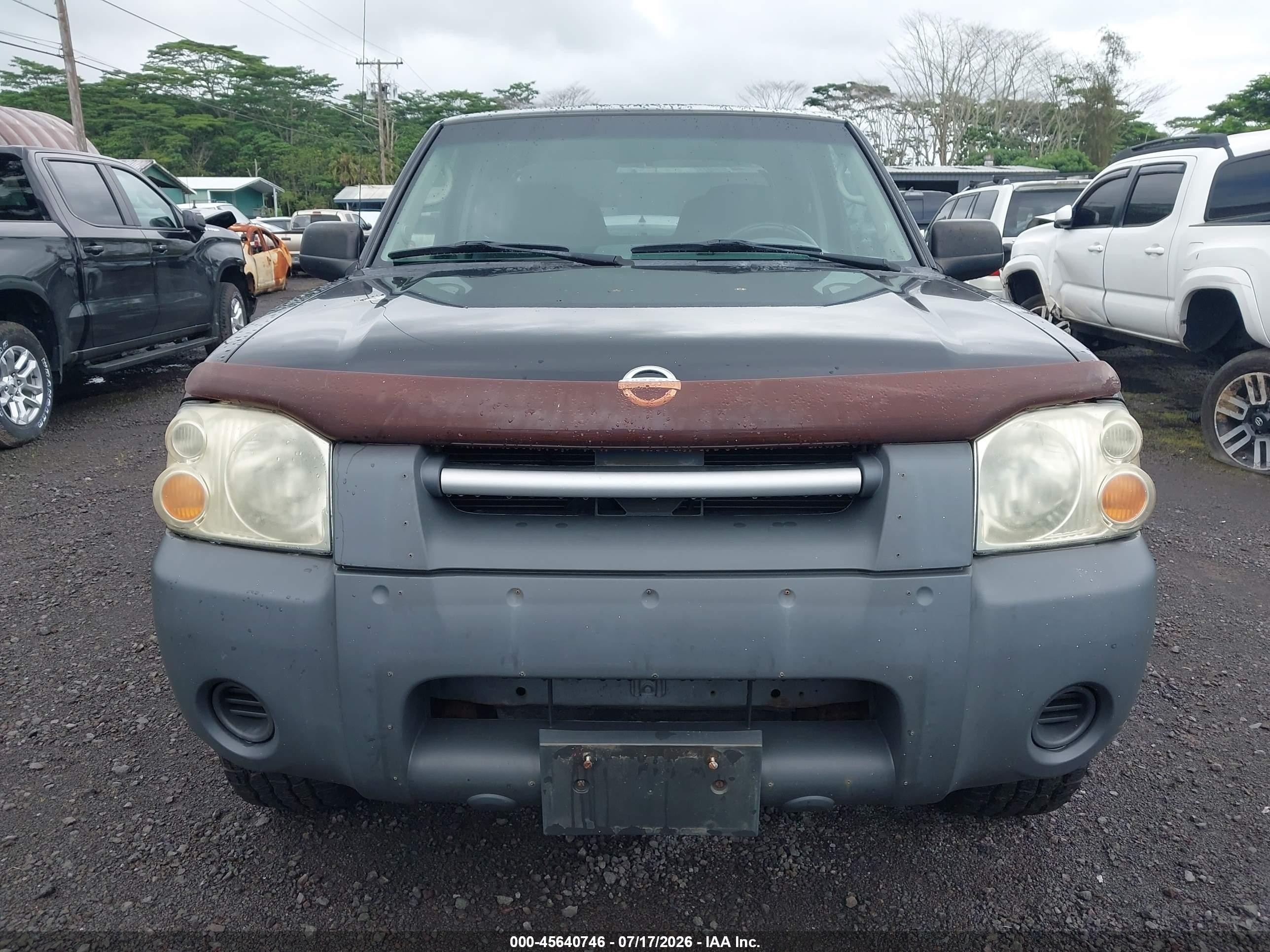 2003 Nissan Frontier Xe-v6 Black vin: 1N6ED27Y23C441646