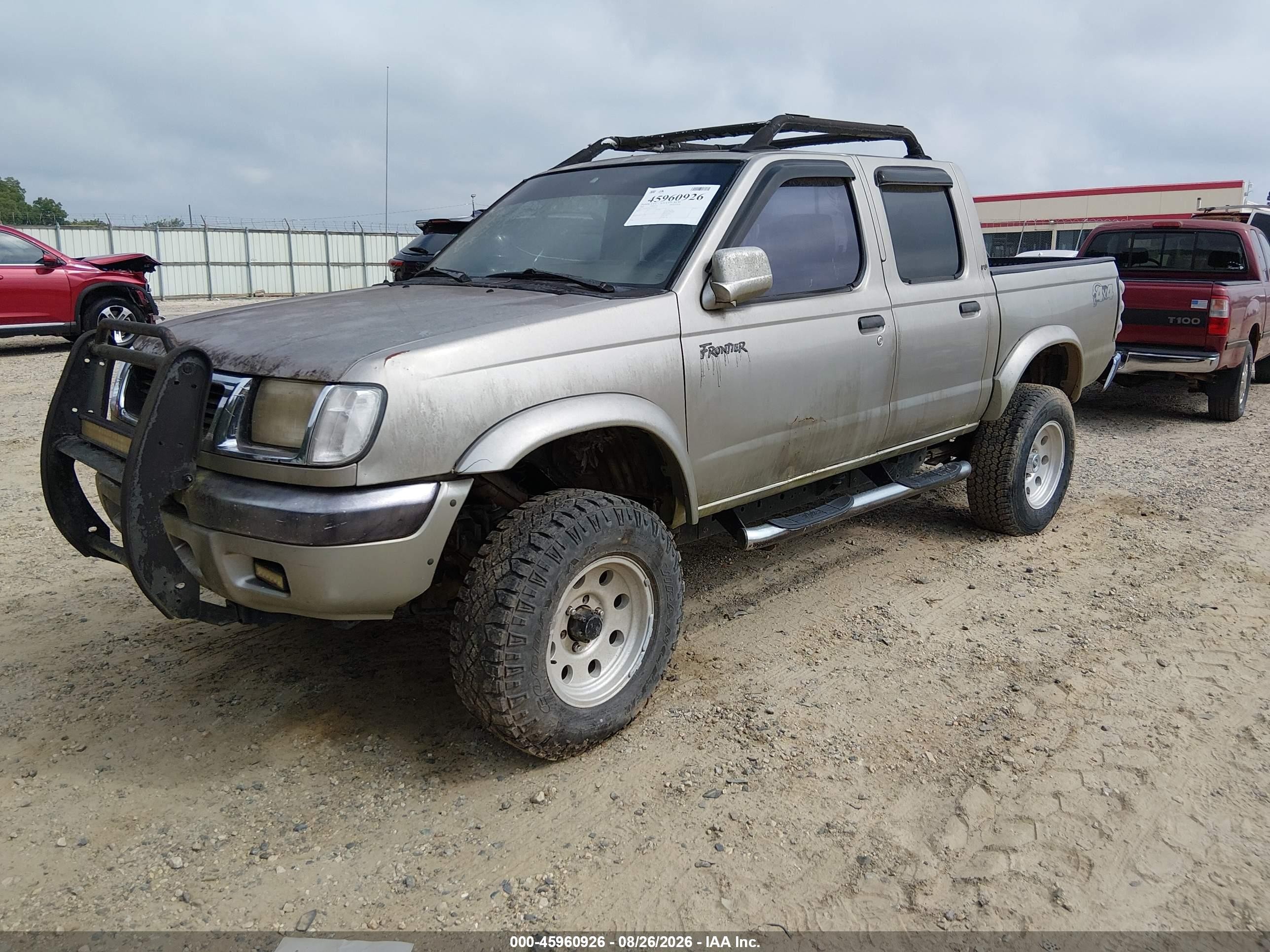2000 Nissan Frontier Se-v6/xe-v6 Серый vin: 1N6ED27Y2YC434056