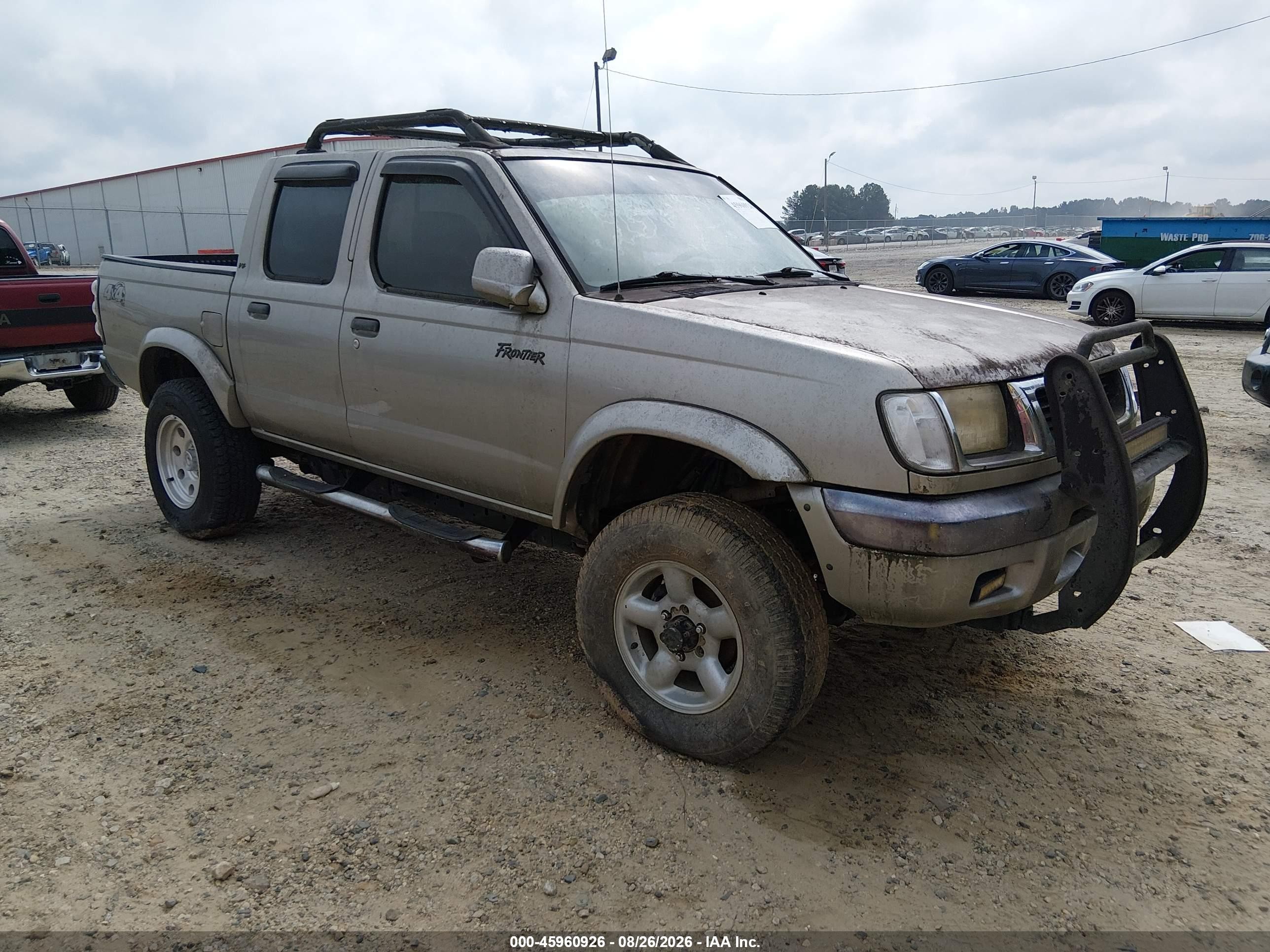 2000 Nissan Frontier Se-v6/xe-v6 Серый vin: 1N6ED27Y2YC434056