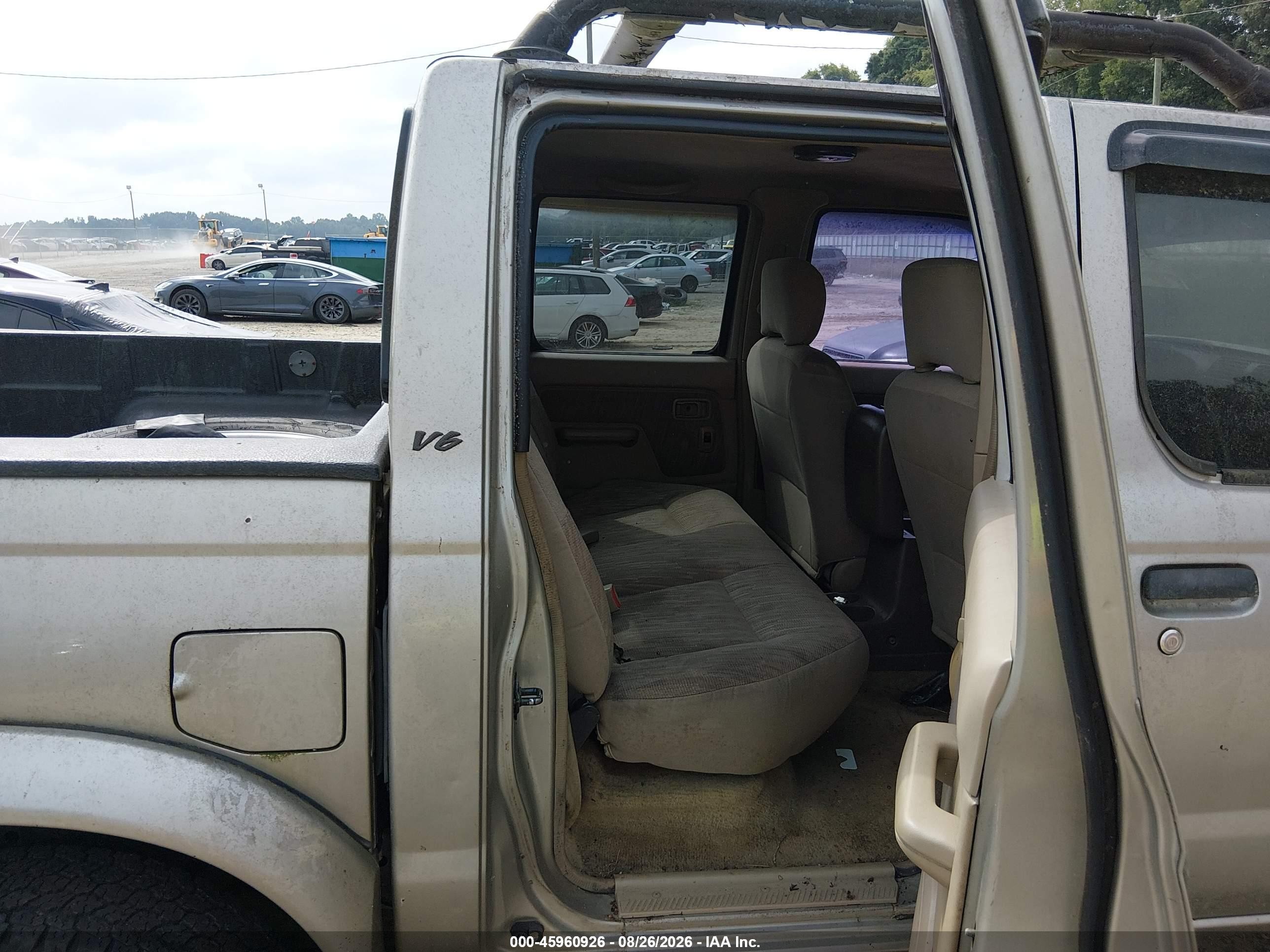 2000 Nissan Frontier Se-v6/xe-v6 Серый vin: 1N6ED27Y2YC434056