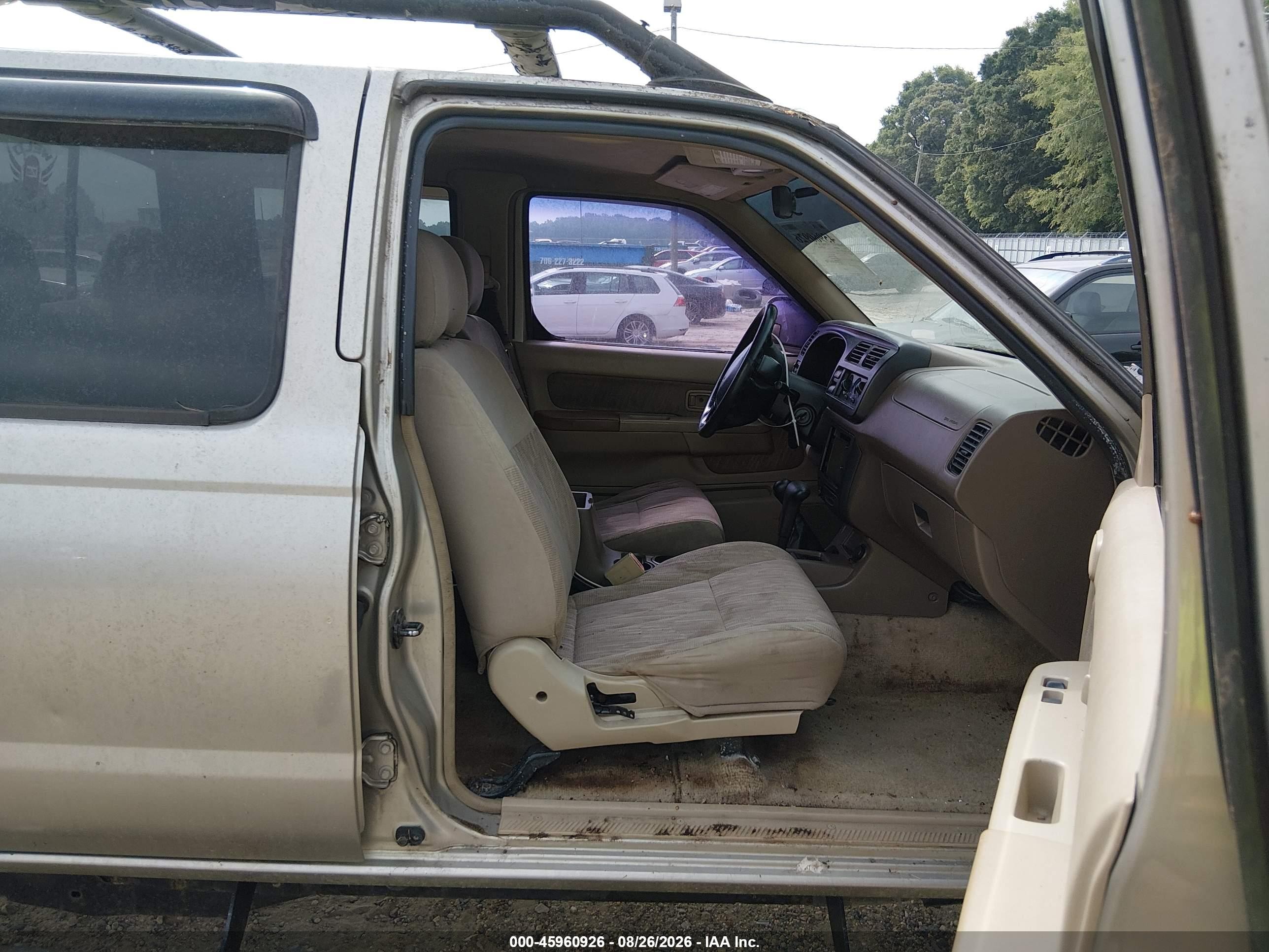 2000 Nissan Frontier Se-v6/xe-v6 Серый vin: 1N6ED27Y2YC434056