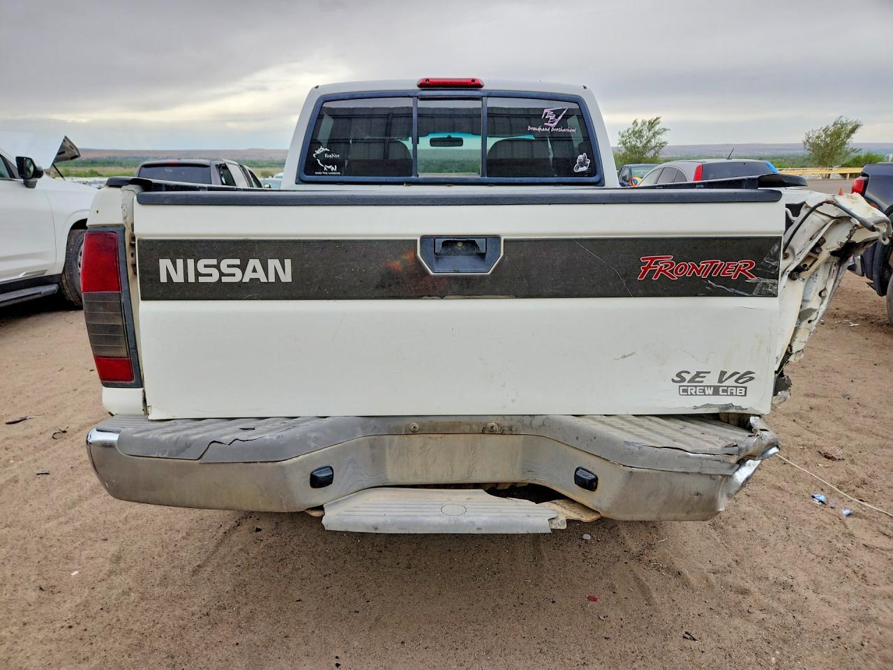 2000 Nissan Frontier Xe White vin: 1N6ED27Y3YC338677