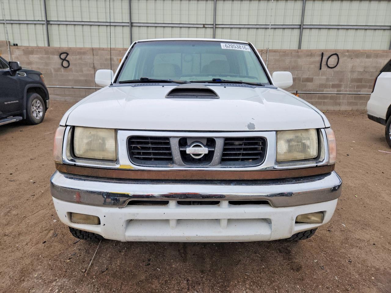 2000 Nissan Frontier Xe White vin: 1N6ED27Y3YC338677