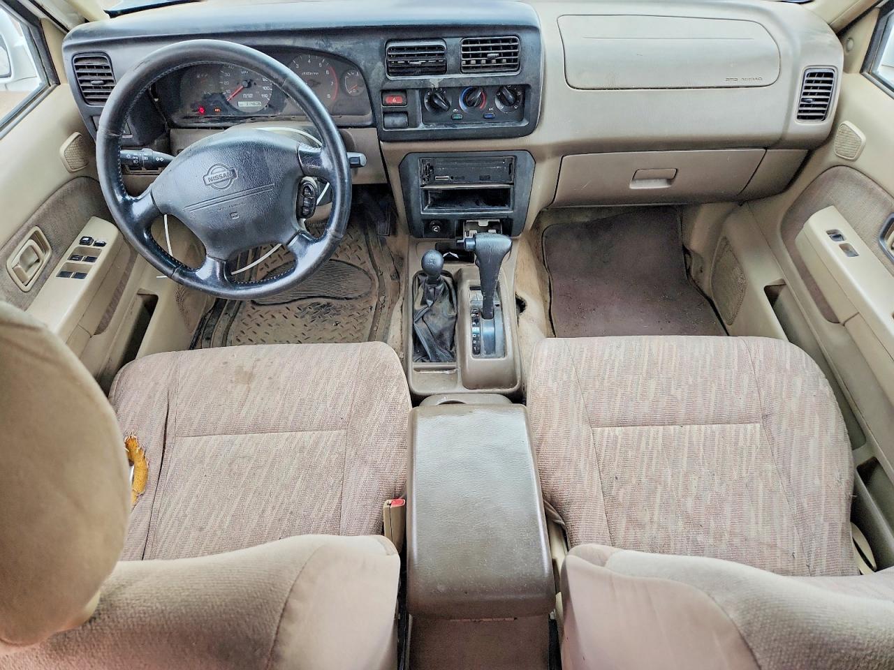 2000 Nissan Frontier Xe White vin: 1N6ED27Y3YC338677