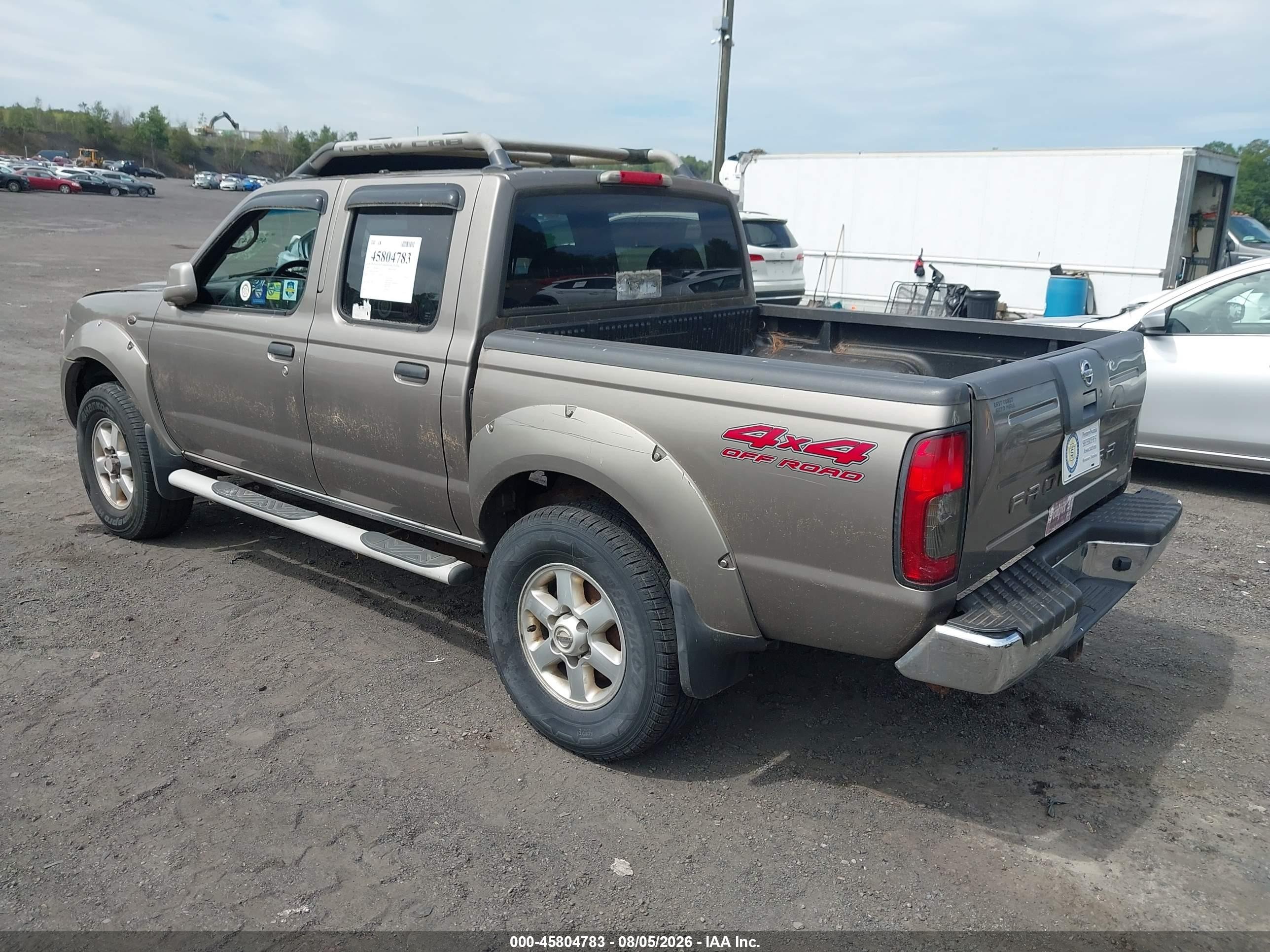 2003 Nissan Frontier Se-v6 Beige vin: 1N6ED27Y43C449635
