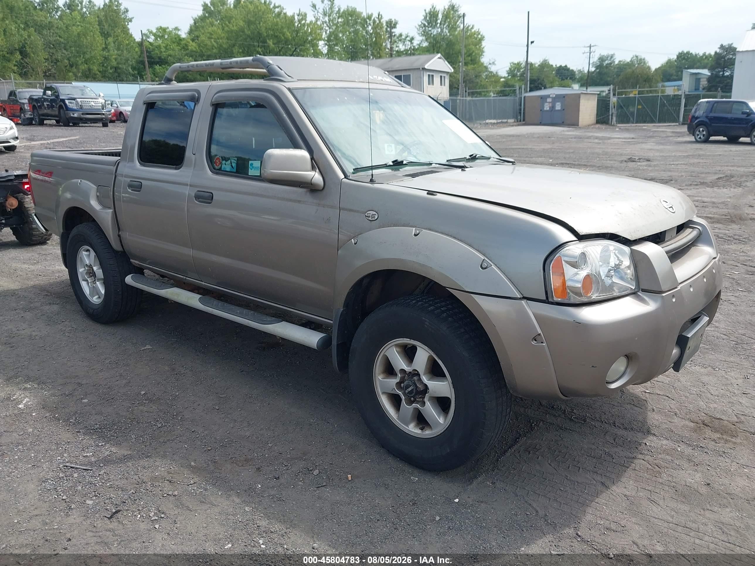 2003 Nissan Frontier Se-v6 Beige vin: 1N6ED27Y43C449635