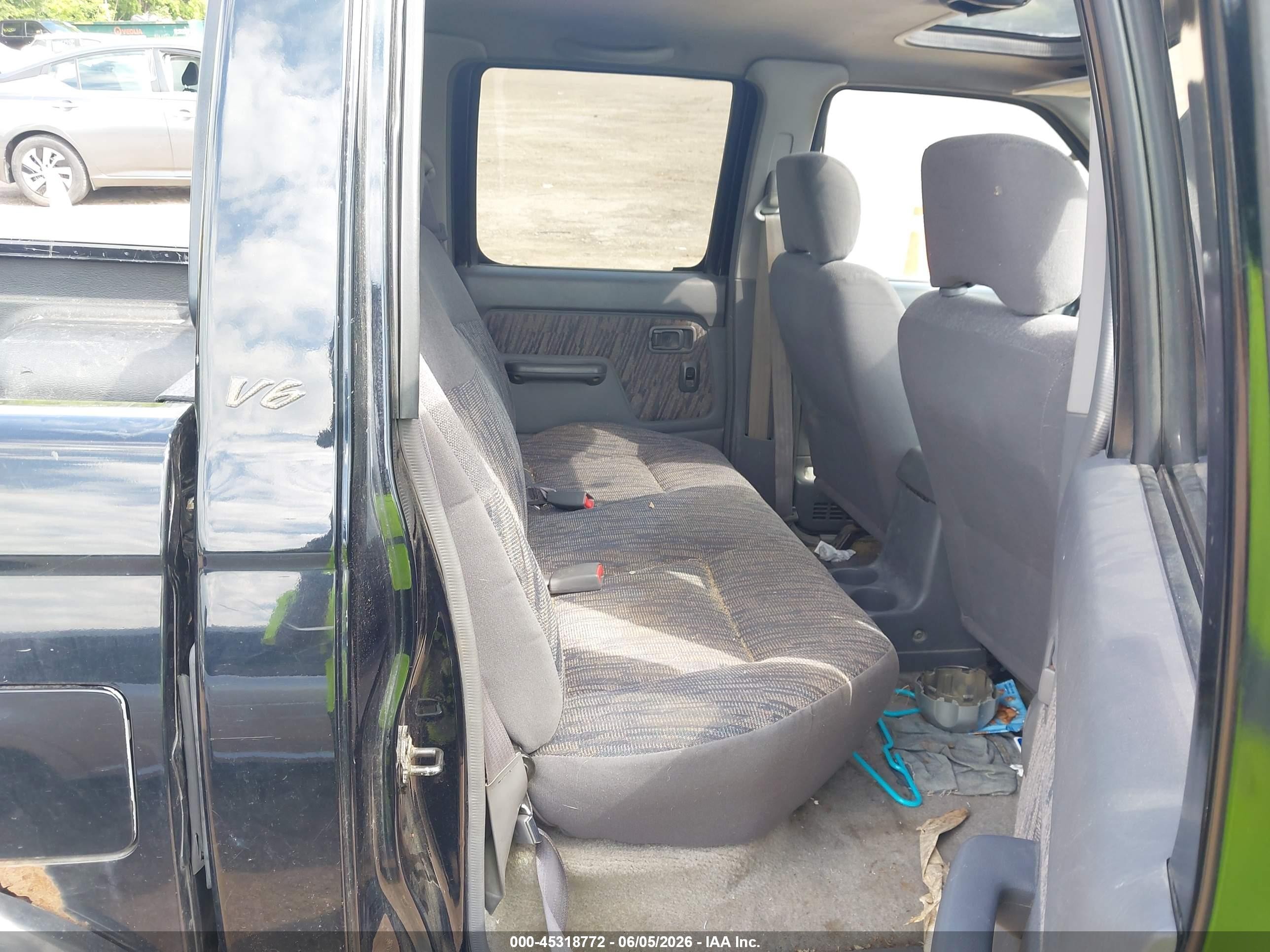 2000 Nissan Frontier Se-v6/xe-v6 Черный vin: 1N6ED27Y4YC354385