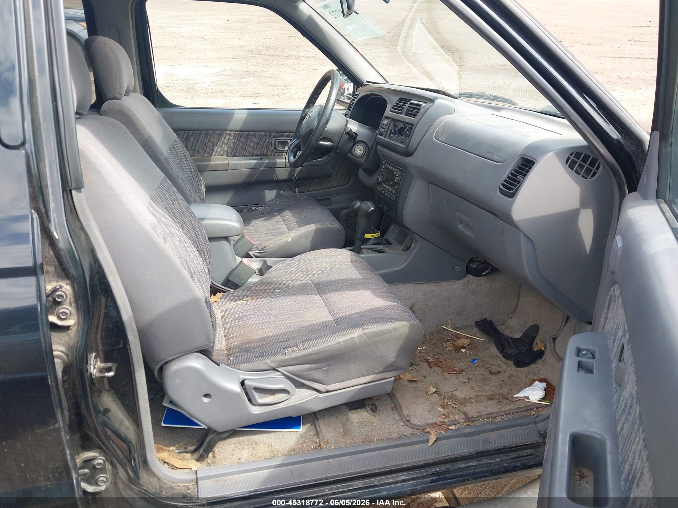2000 Nissan Frontier Se-v6/xe-v6 Черный vin: 1N6ED27Y4YC354385