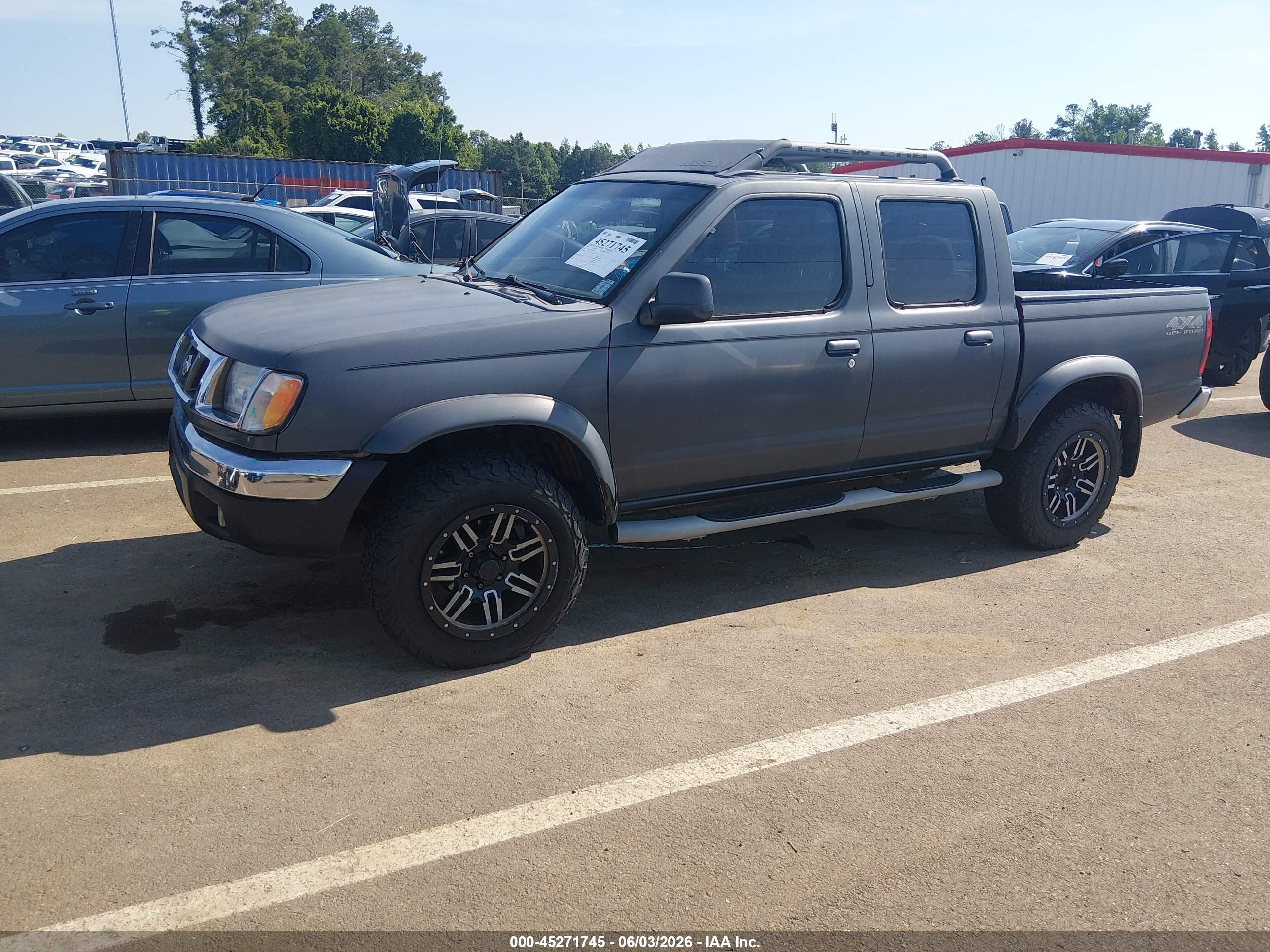 2000 Nissan Frontier Se-v6/xe-v6 Blue vin: 1N6ED27Y4YC390058
