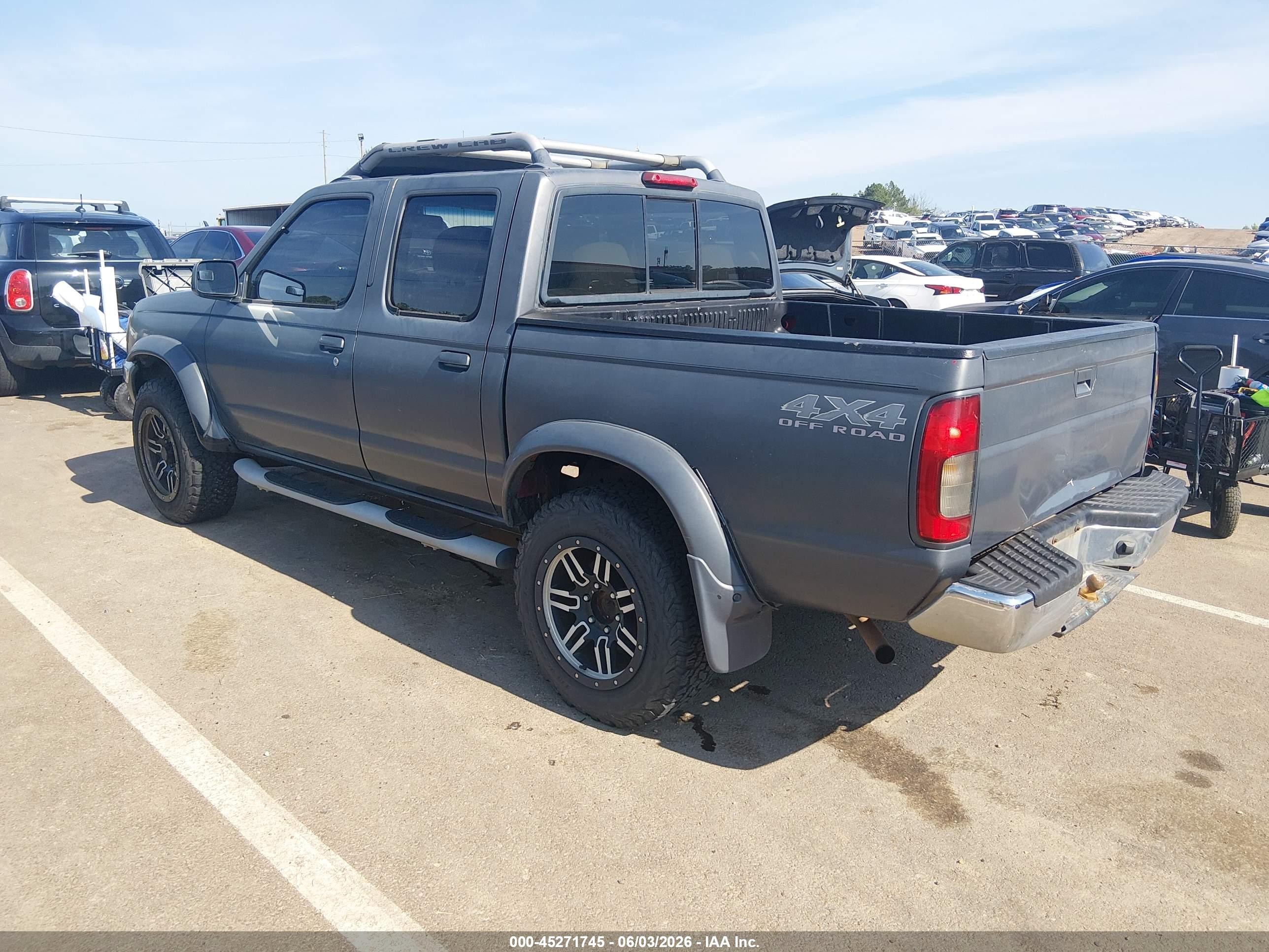 2000 Nissan Frontier Se-v6/xe-v6 Blue vin: 1N6ED27Y4YC390058
