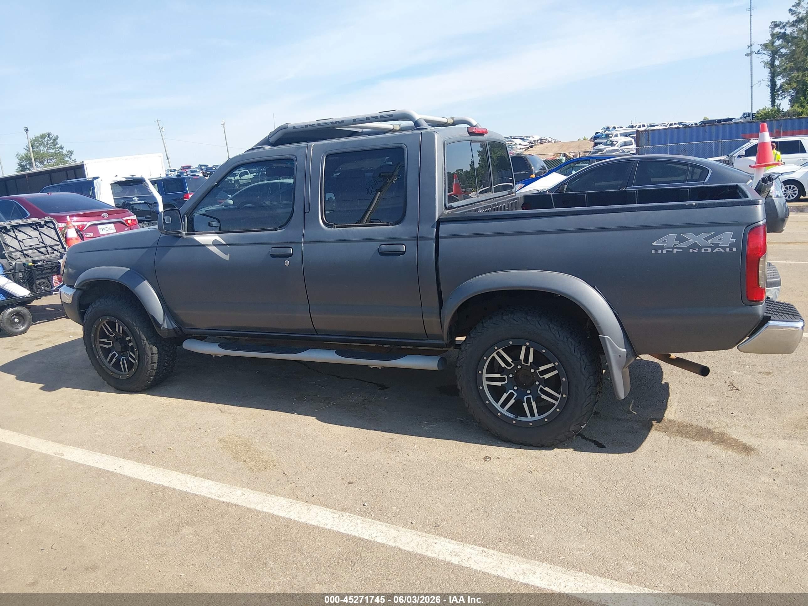 2000 Nissan Frontier Se-v6/xe-v6 Blue vin: 1N6ED27Y4YC390058