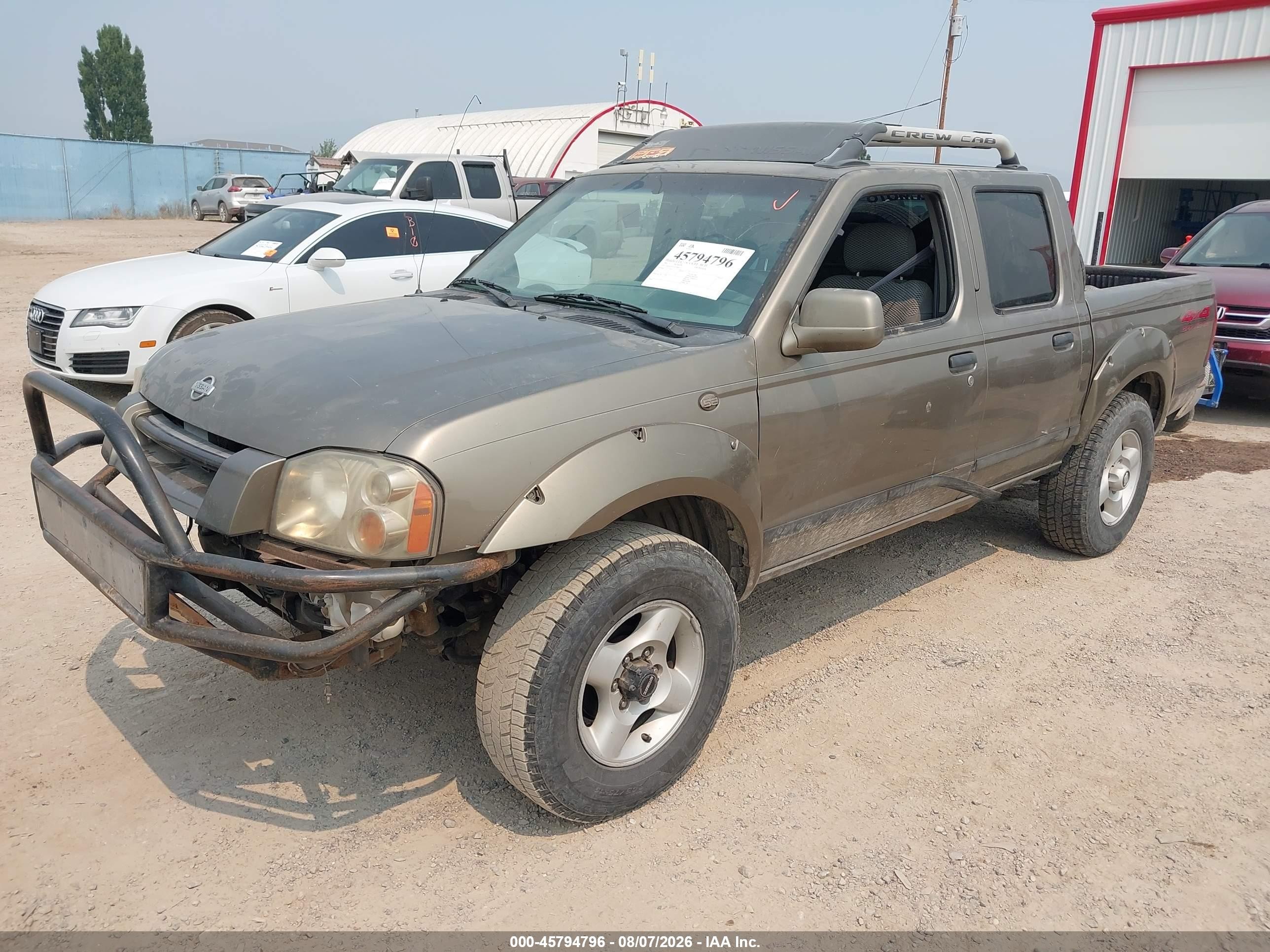 2001 Nissan Frontier Se-v6 Brown vin: 1N6ED27Y51C300616