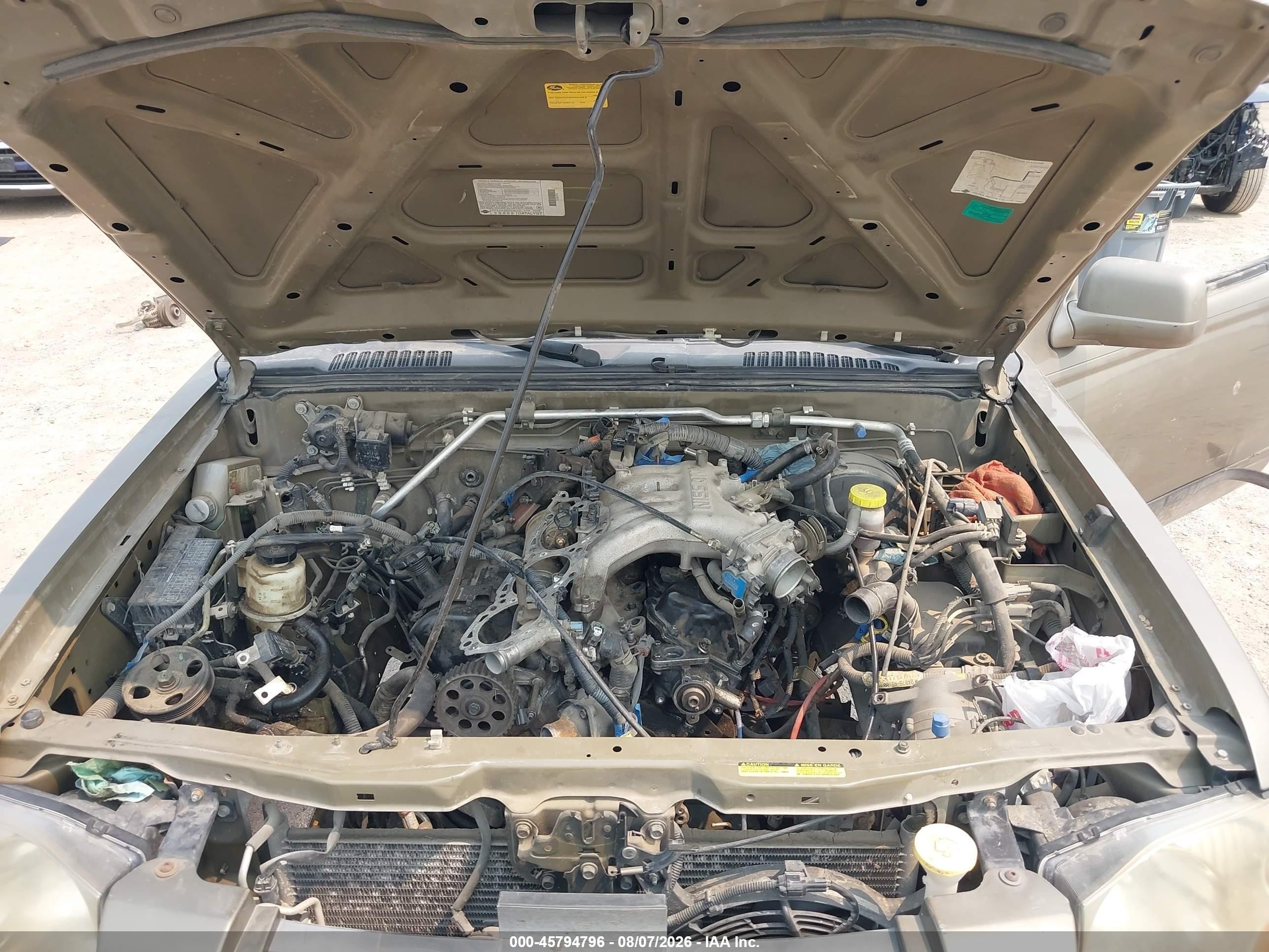 2001 Nissan Frontier Se-v6 Brown vin: 1N6ED27Y51C300616