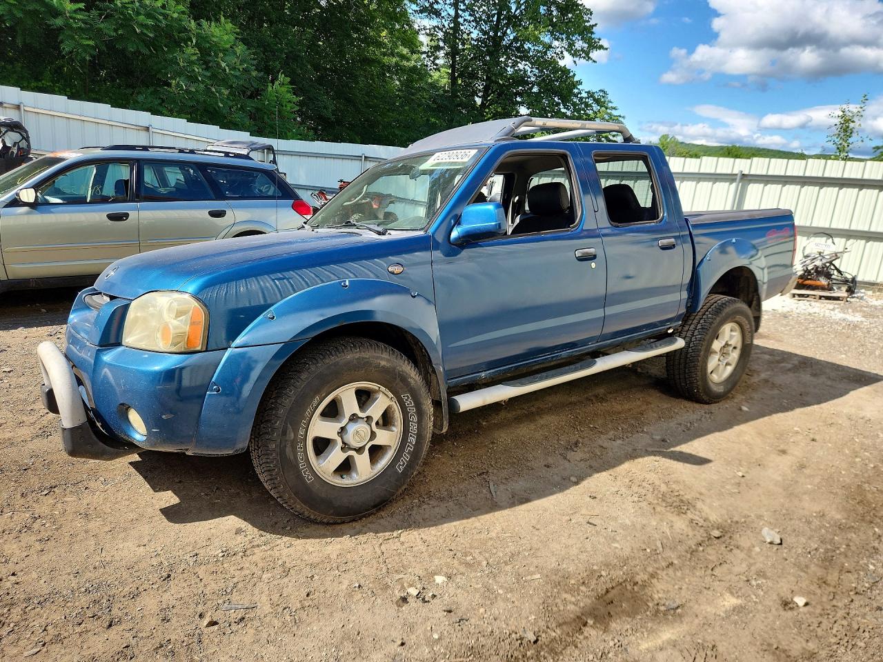 2003 Nissan Frontier Xe-v6 Blue vin: 1N6ED27Y63C436563