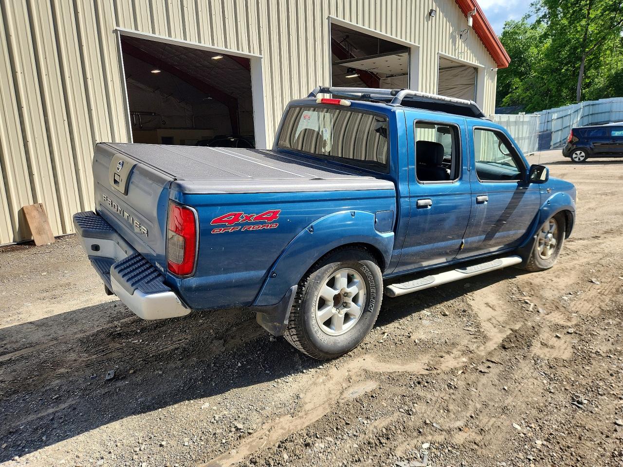 2003 Nissan Frontier Xe-v6 Blue vin: 1N6ED27Y63C436563