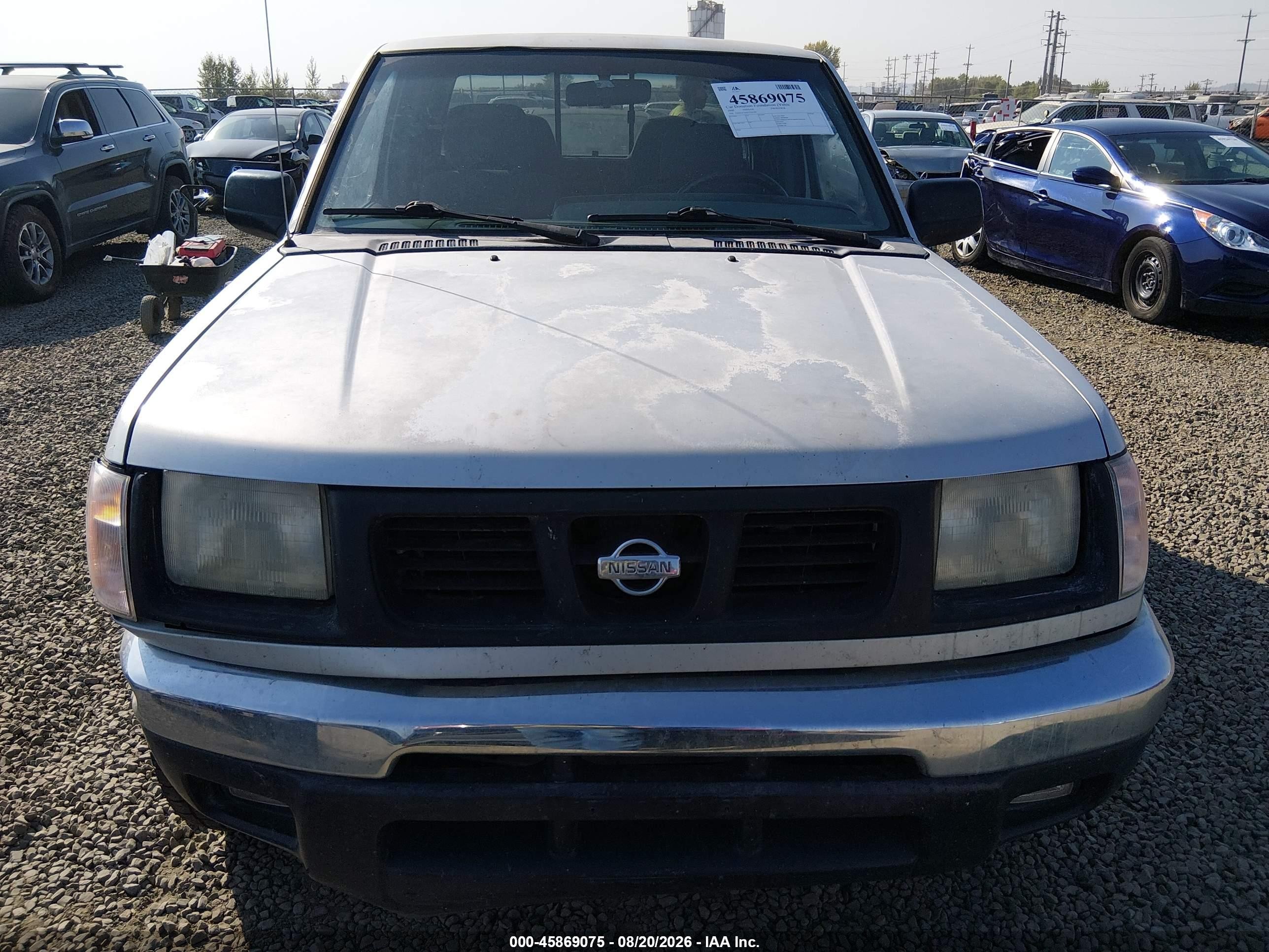 2000 Nissan Frontier Se-v6/xe-v6 Серебряный vin: 1N6ED27Y6YC331450
