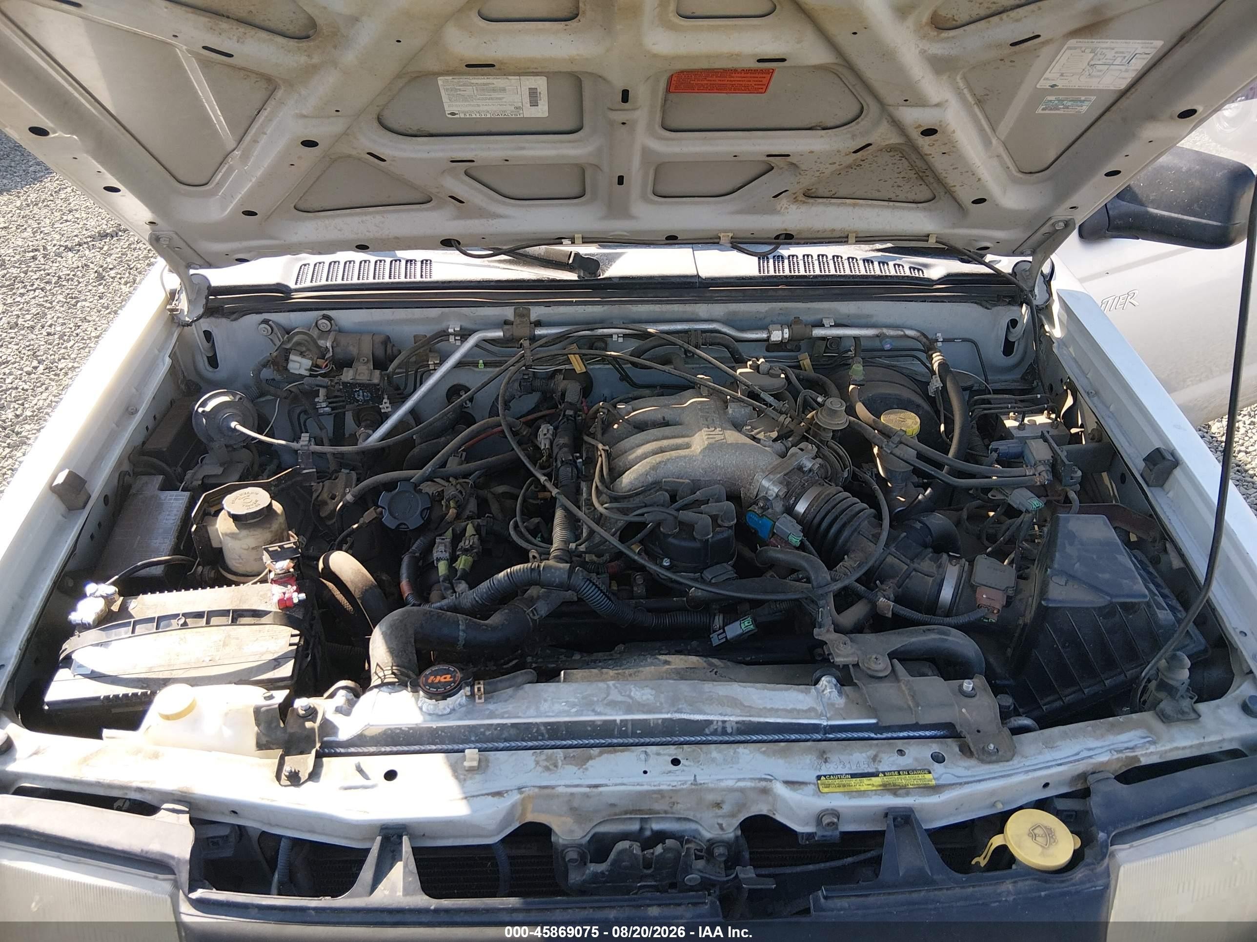 2000 Nissan Frontier Se-v6/xe-v6 Серебряный vin: 1N6ED27Y6YC331450