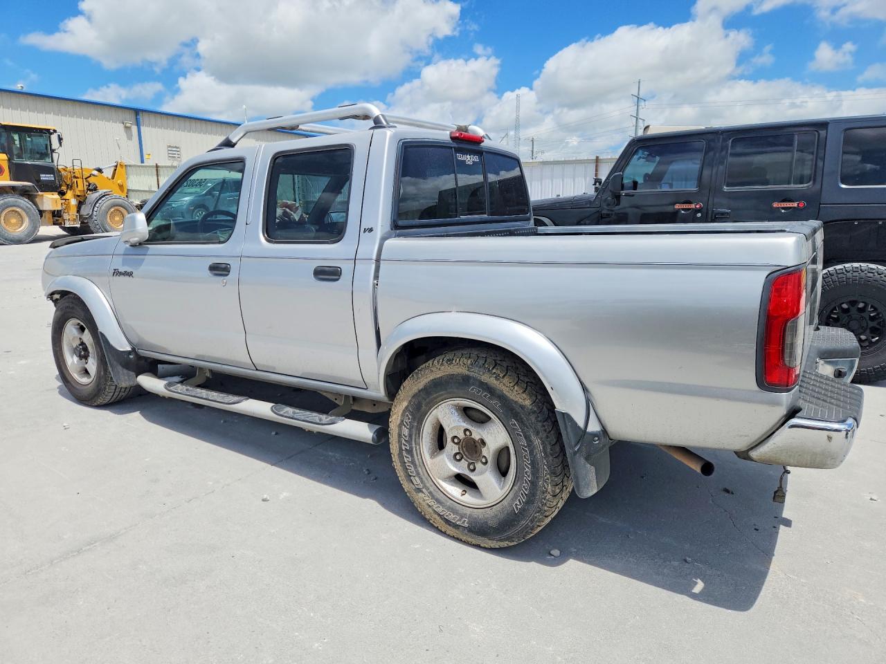 2000 Nissan Frontier Xe Silver vin: 1N6ED27Y6YC375609