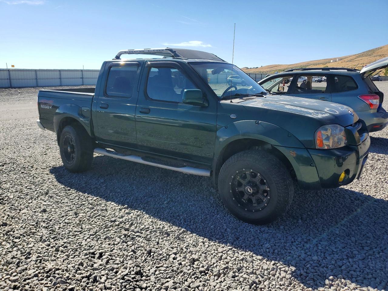 2001 Nissan Frontier Xe Green vin: 1N6ED27Y71C304540