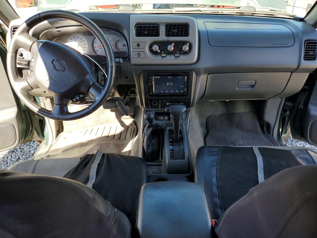2001 Nissan Frontier Xe Green vin: 1N6ED27Y71C304540