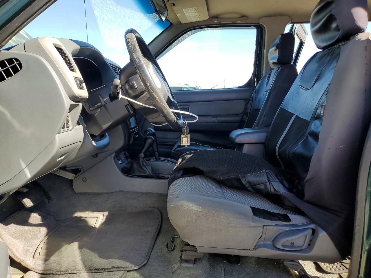 2001 Nissan Frontier Xe Green vin: 1N6ED27Y71C304540