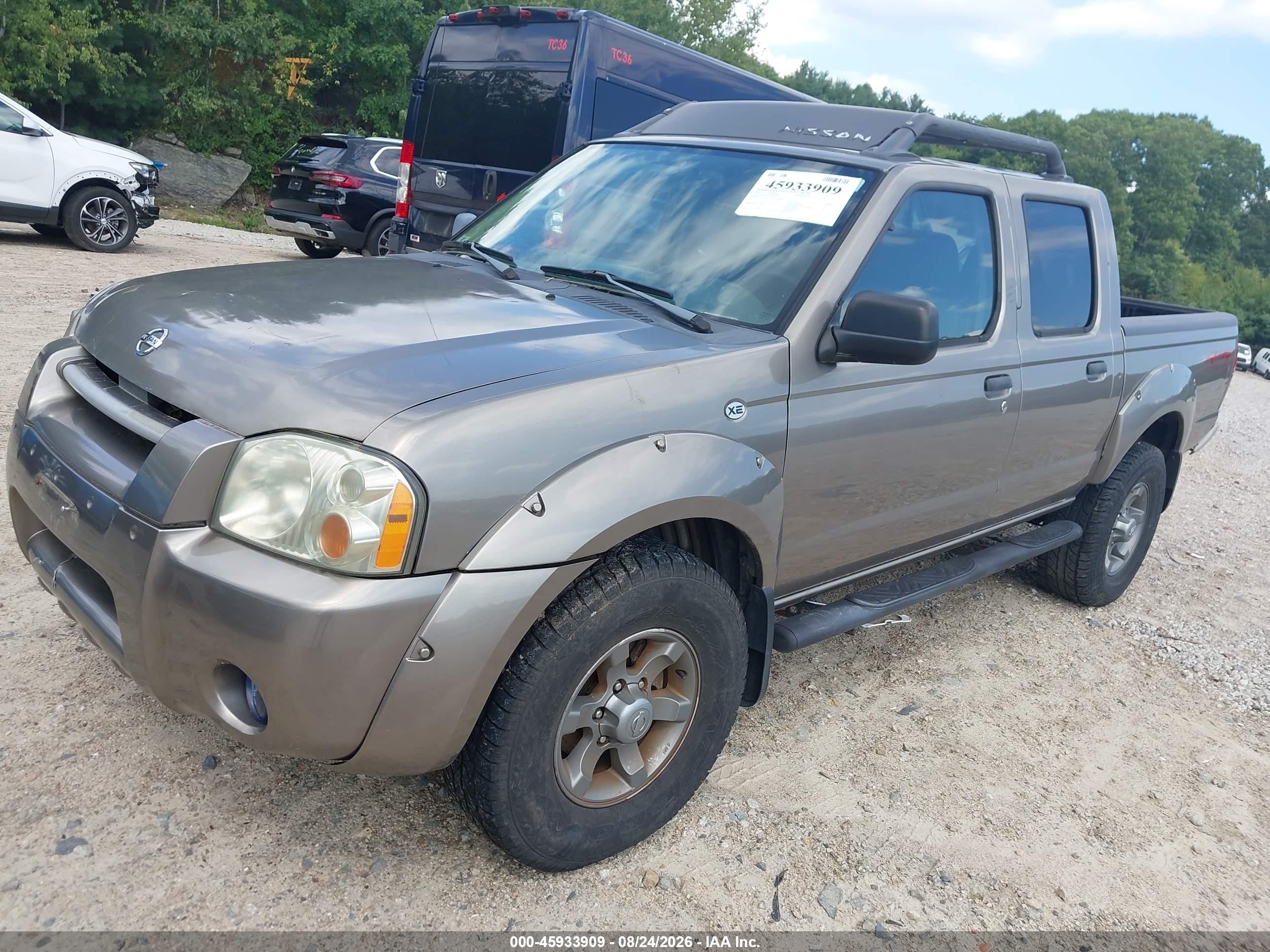 2004 Nissan Frontier Xe-v6 Beige vin: 1N6ED27Y74C423497