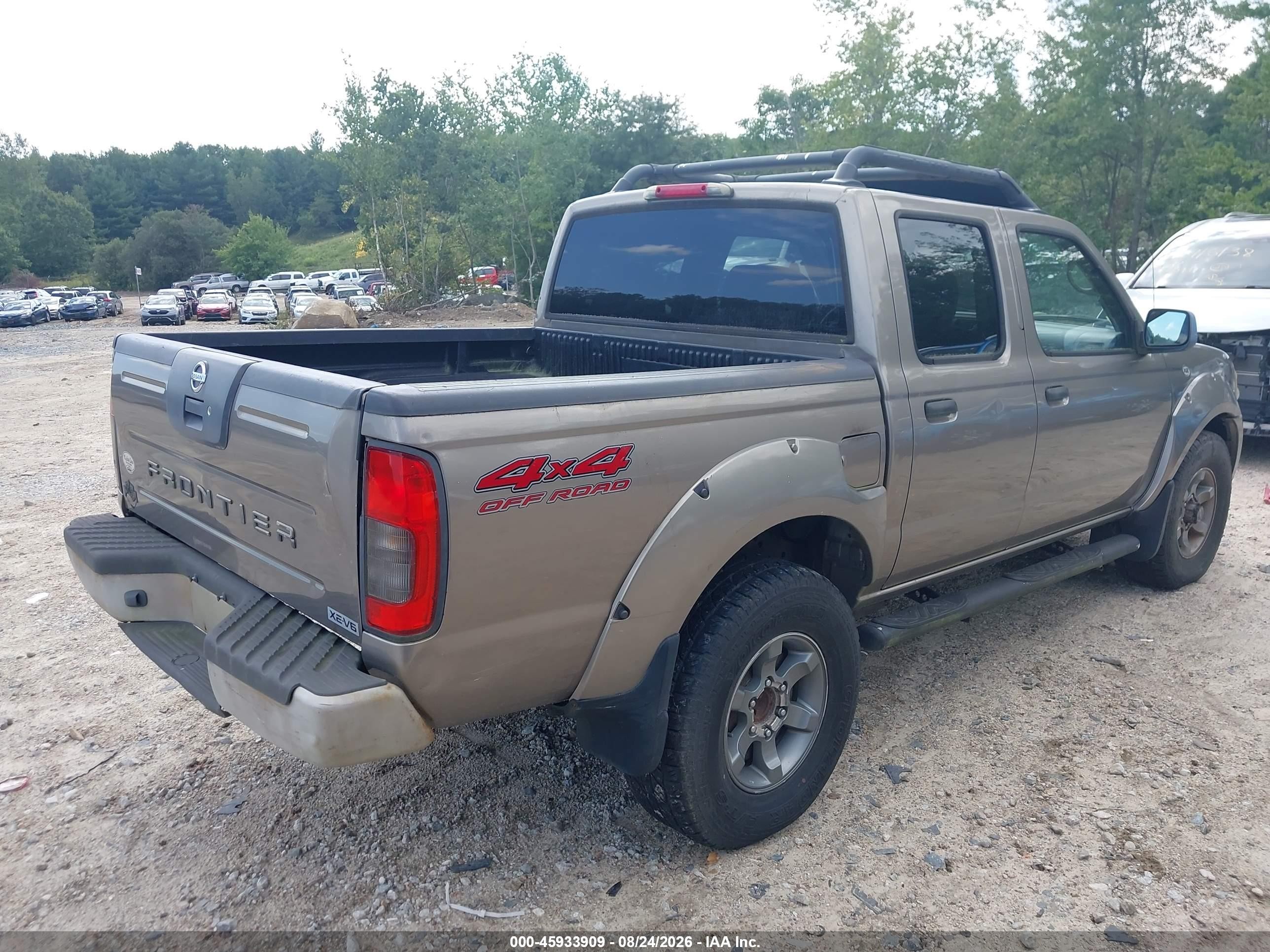 2004 Nissan Frontier Xe-v6 Beige vin: 1N6ED27Y74C423497