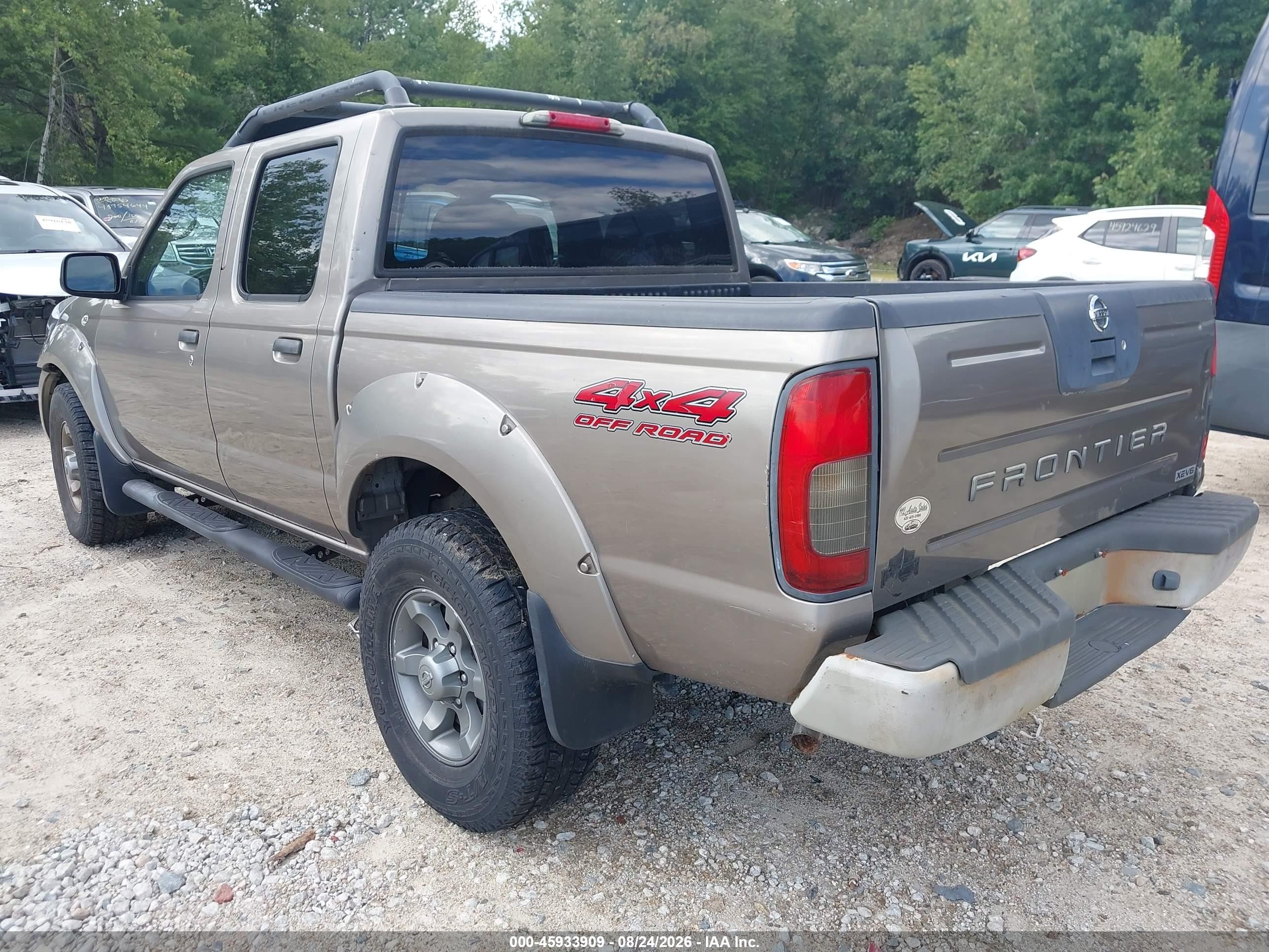2004 Nissan Frontier Xe-v6 Beige vin: 1N6ED27Y74C423497