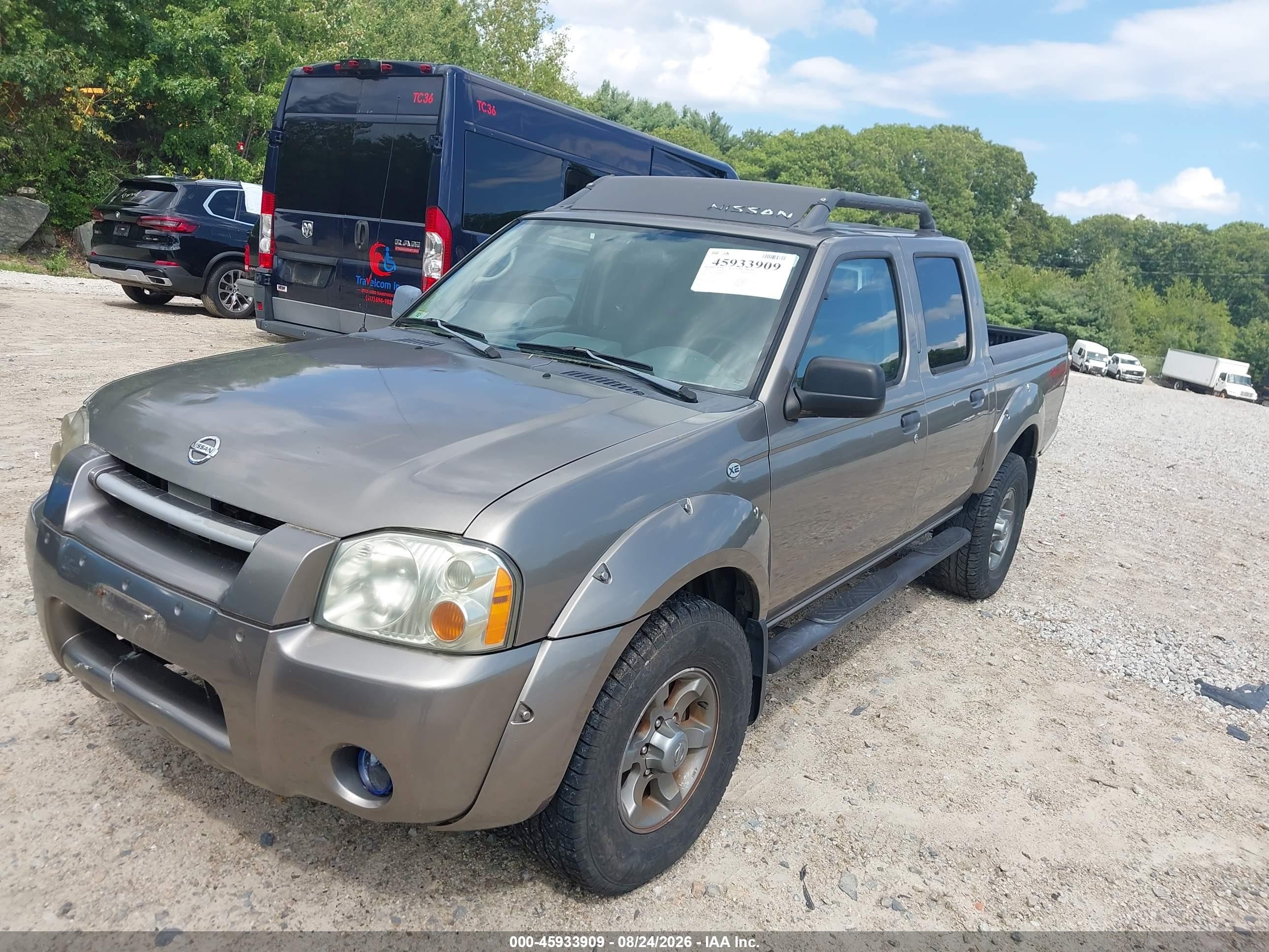 2004 Nissan Frontier Xe-v6 Beige vin: 1N6ED27Y74C423497