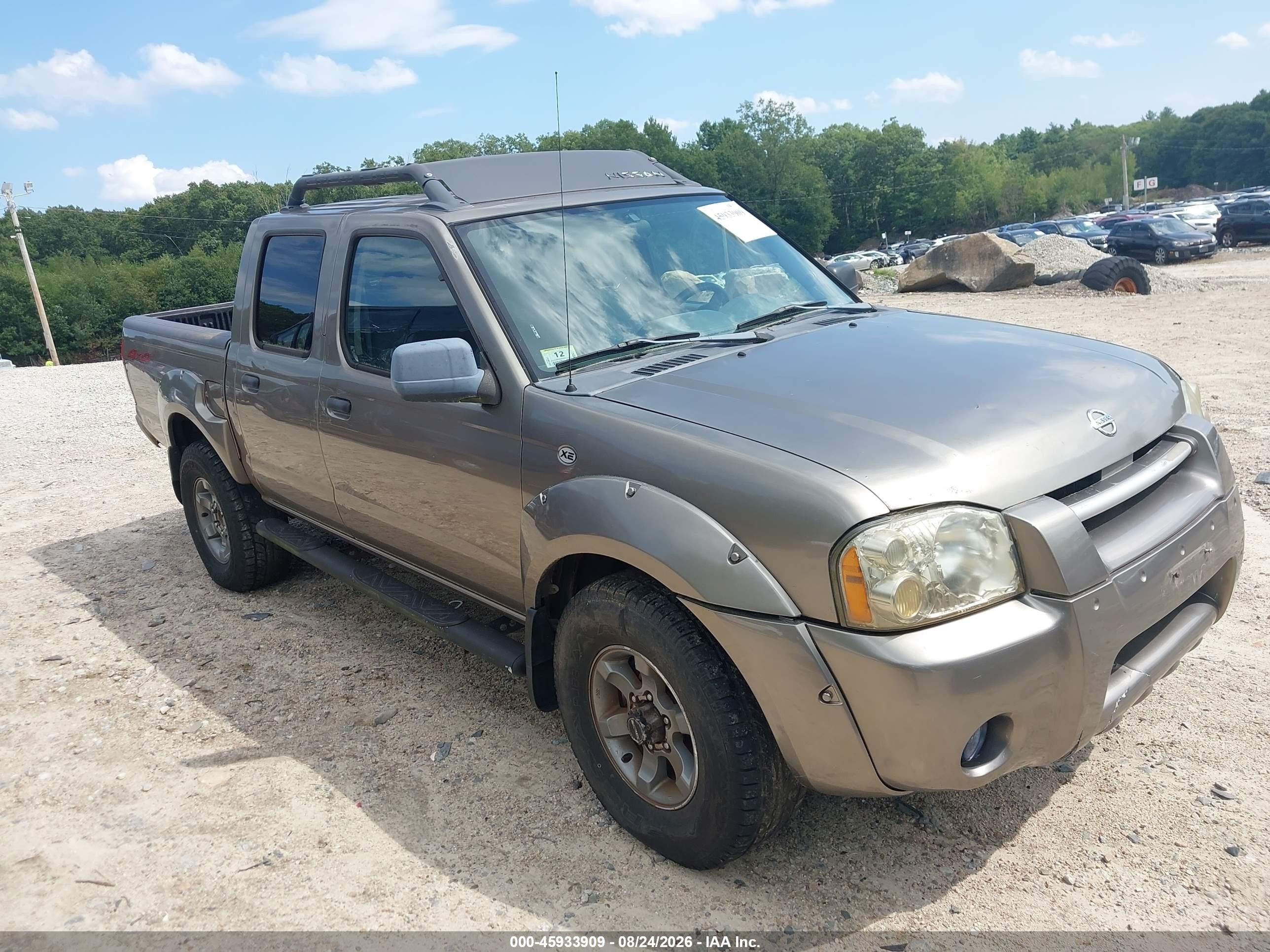 2004 Nissan Frontier Xe-v6 Beige vin: 1N6ED27Y74C423497