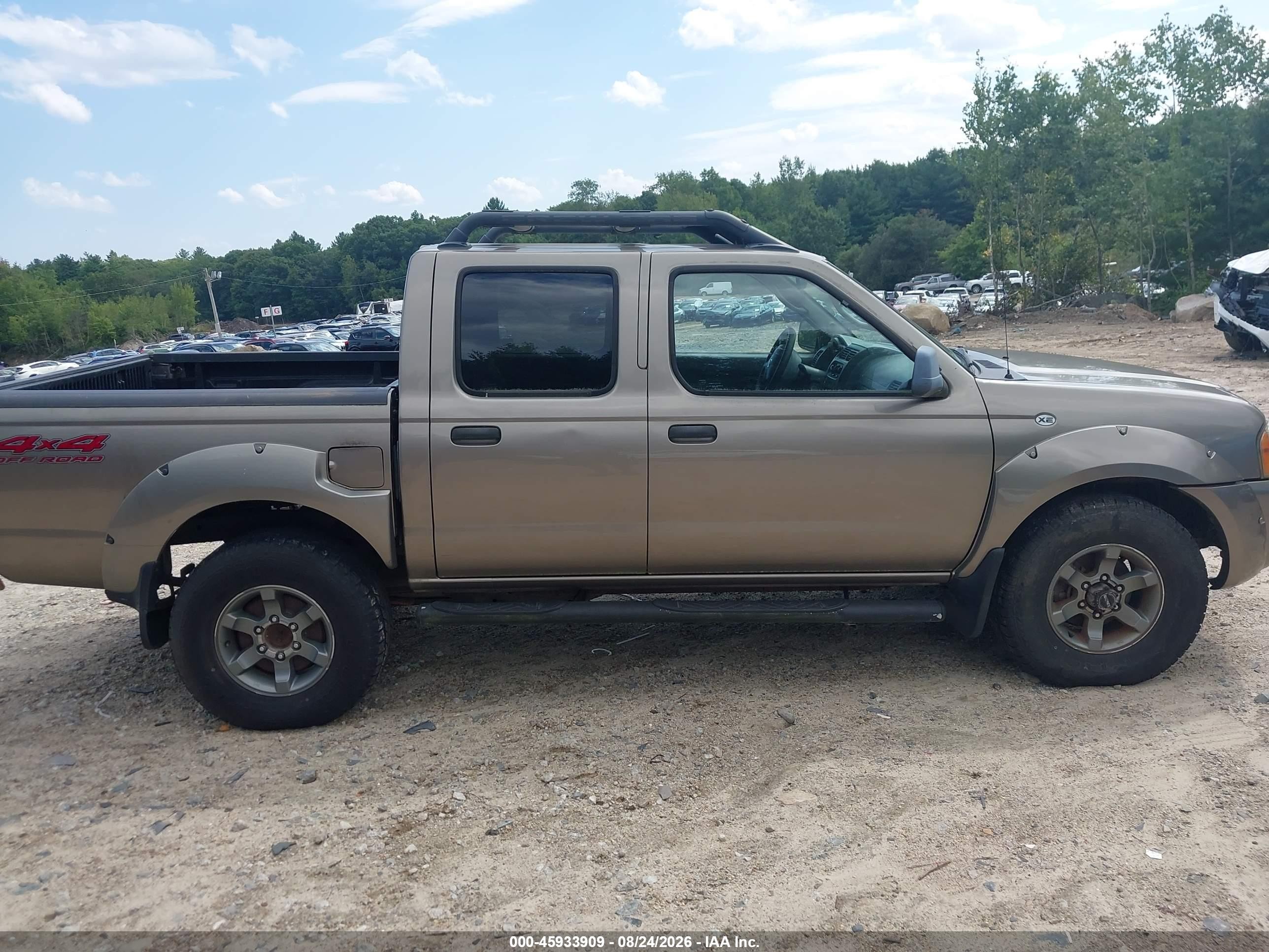 2004 Nissan Frontier Xe-v6 Beige vin: 1N6ED27Y74C423497