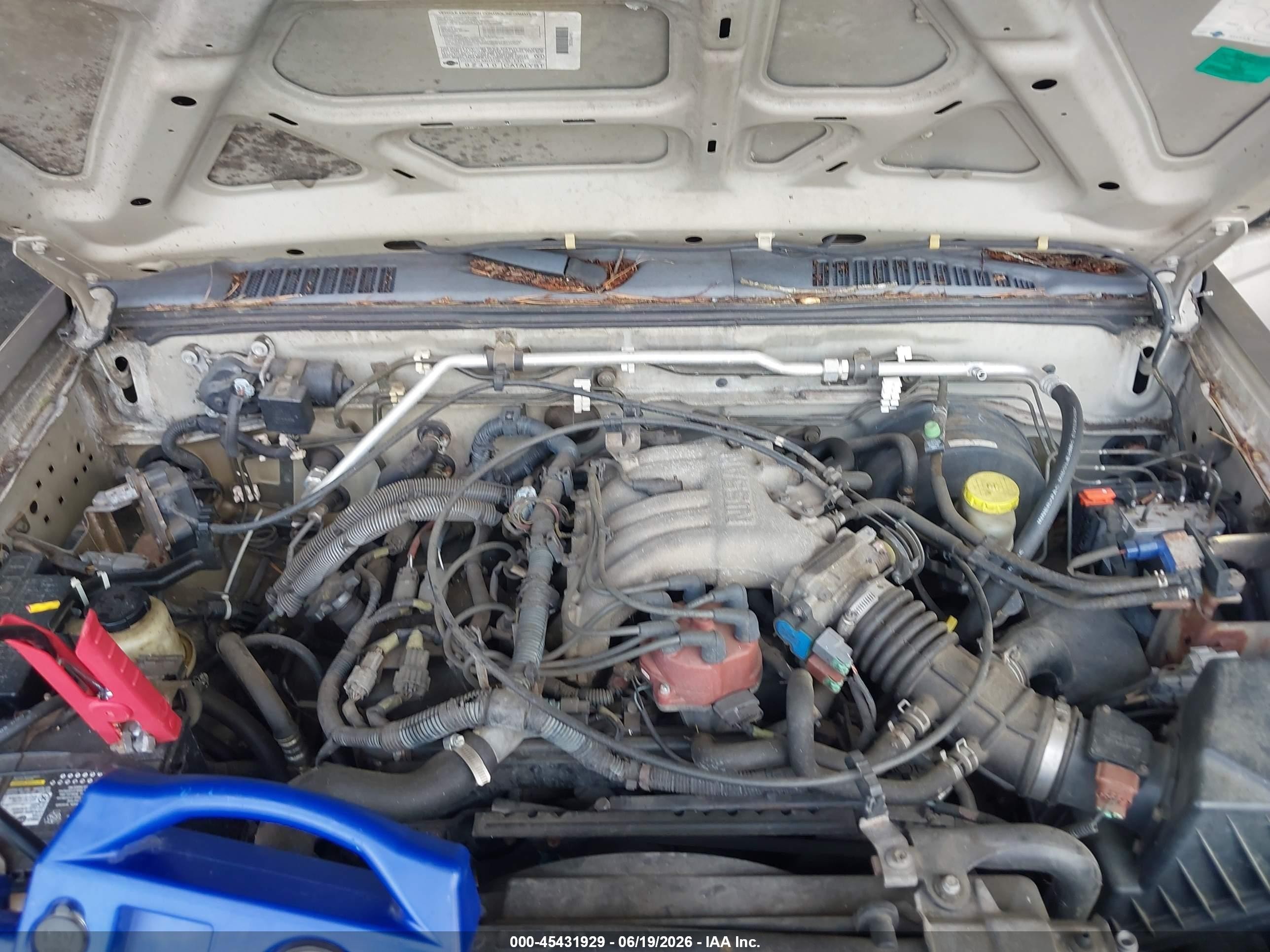 2001 Nissan Frontier Xe-v6 Champagne vin: 1N6ED27Y81C370708