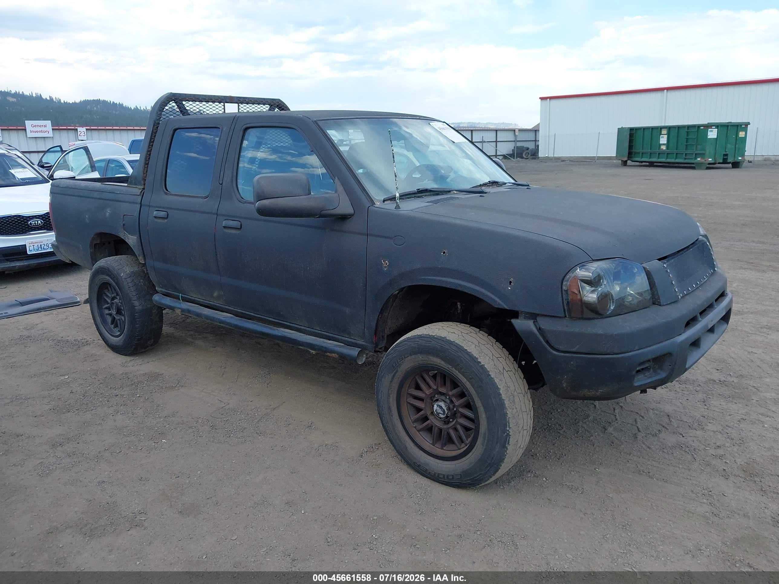 2002 Nissan Frontier Xe-v6 Красный vin: 1N6ED27Y82C351738
