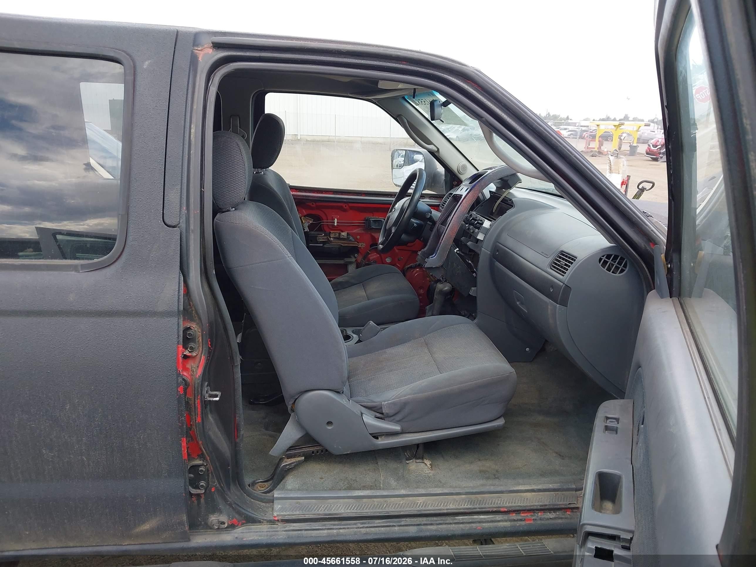 2002 Nissan Frontier Xe-v6 Red vin: 1N6ED27Y82C351738