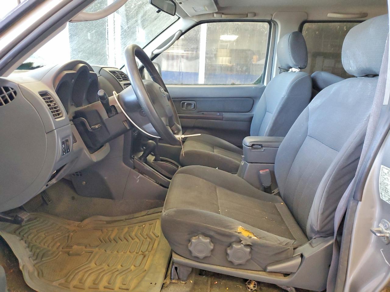 2004 Nissan Frontier Crew Cab Xe V6 Silver vin: 1N6ED27Y84C414419